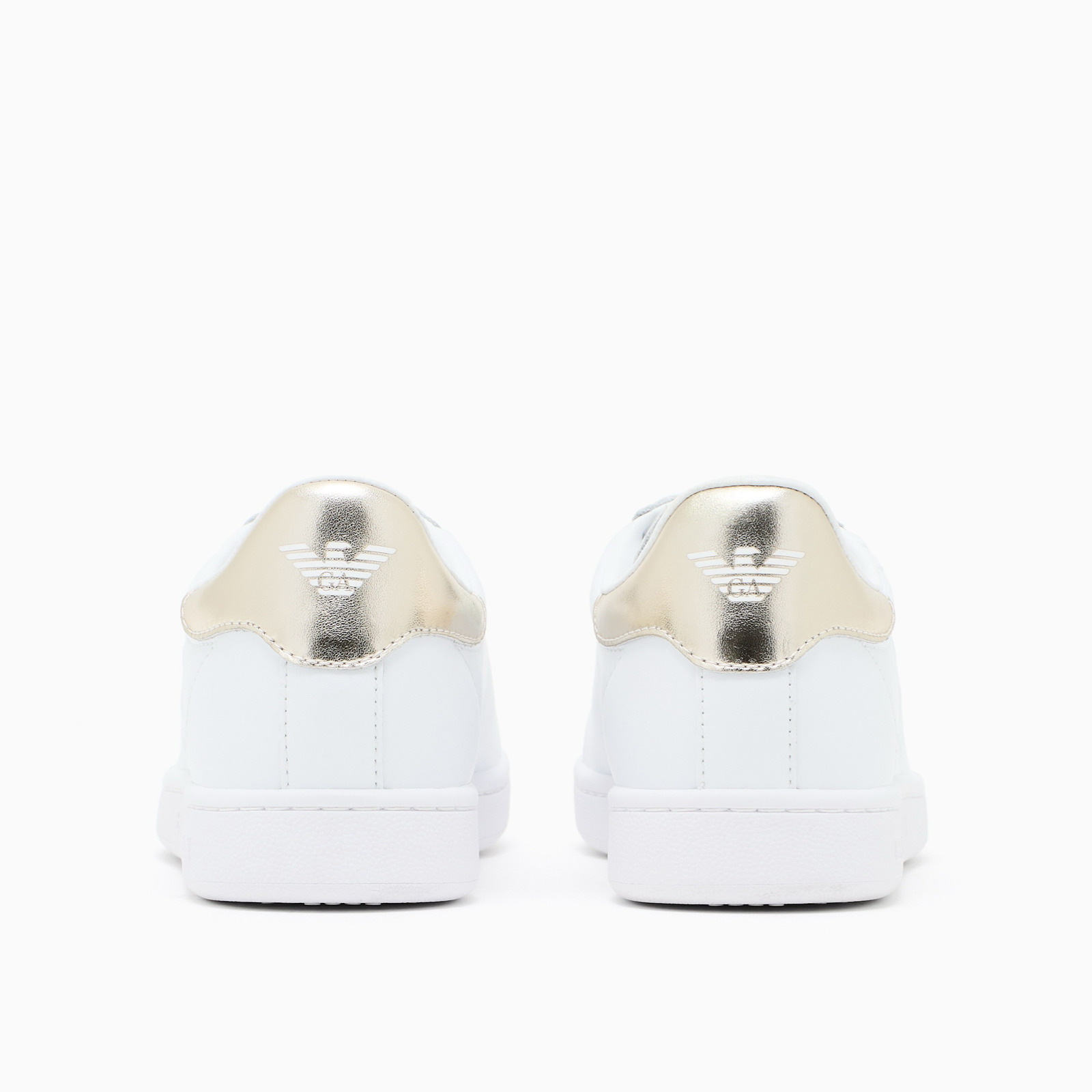 Дамски бели кецове EA7 Emporio Armani Women Sneakers 7X000331 AF10848 M0015 Heel View