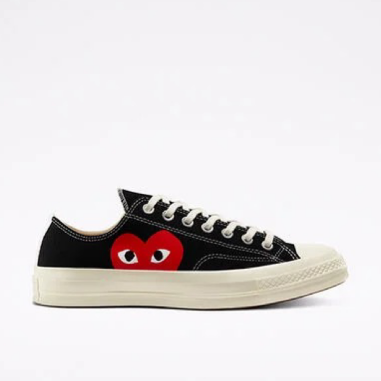 Comme Des Garçons Play x Converse Sneakers side