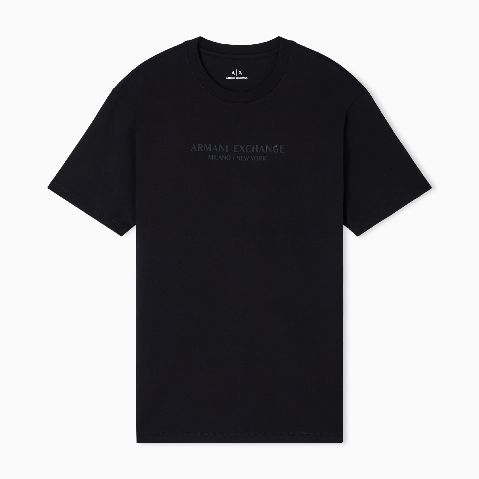 Мъжка черна тениска Armani Exchange Men T-shirt XM001280 AF10361 Front View