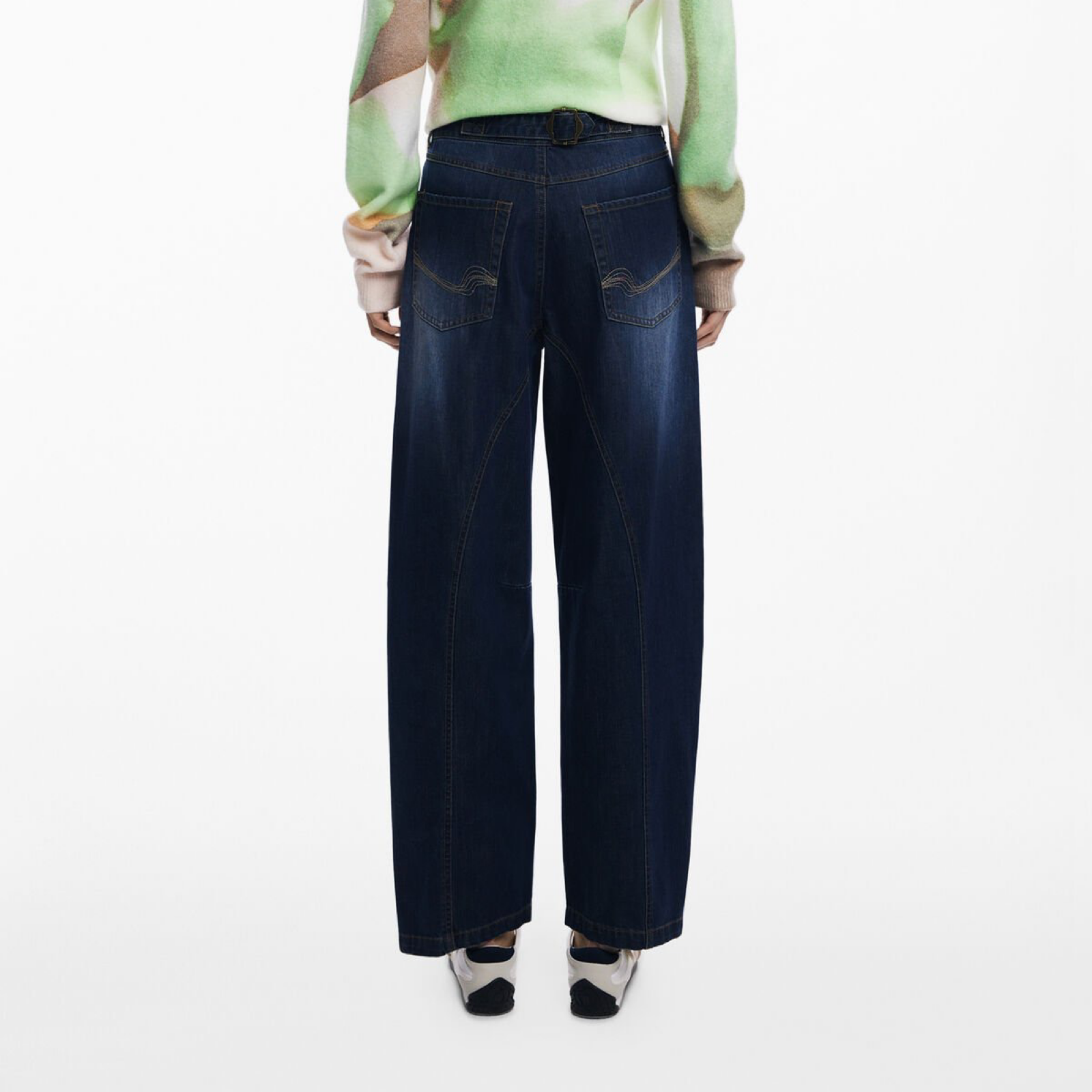 Дамски дънки Desigual Women Jeans 25WWDD15 Back View