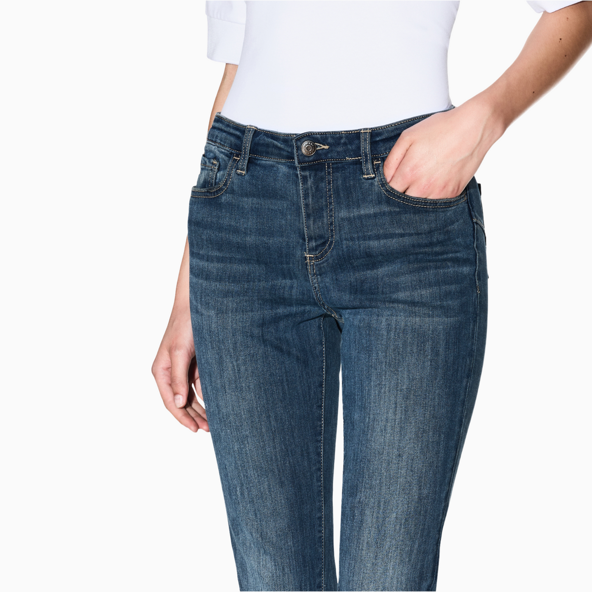 Дамски дънки Armani Exchange Women Jeans XW000129 AF10863 MB001 Close-Up