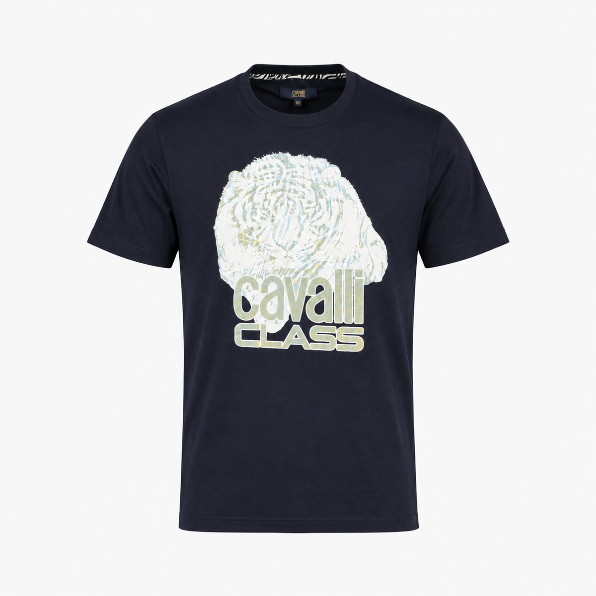 Мъжка тениска Cavalli Class Men T-shirt QXT61WJD060 04926 Front View