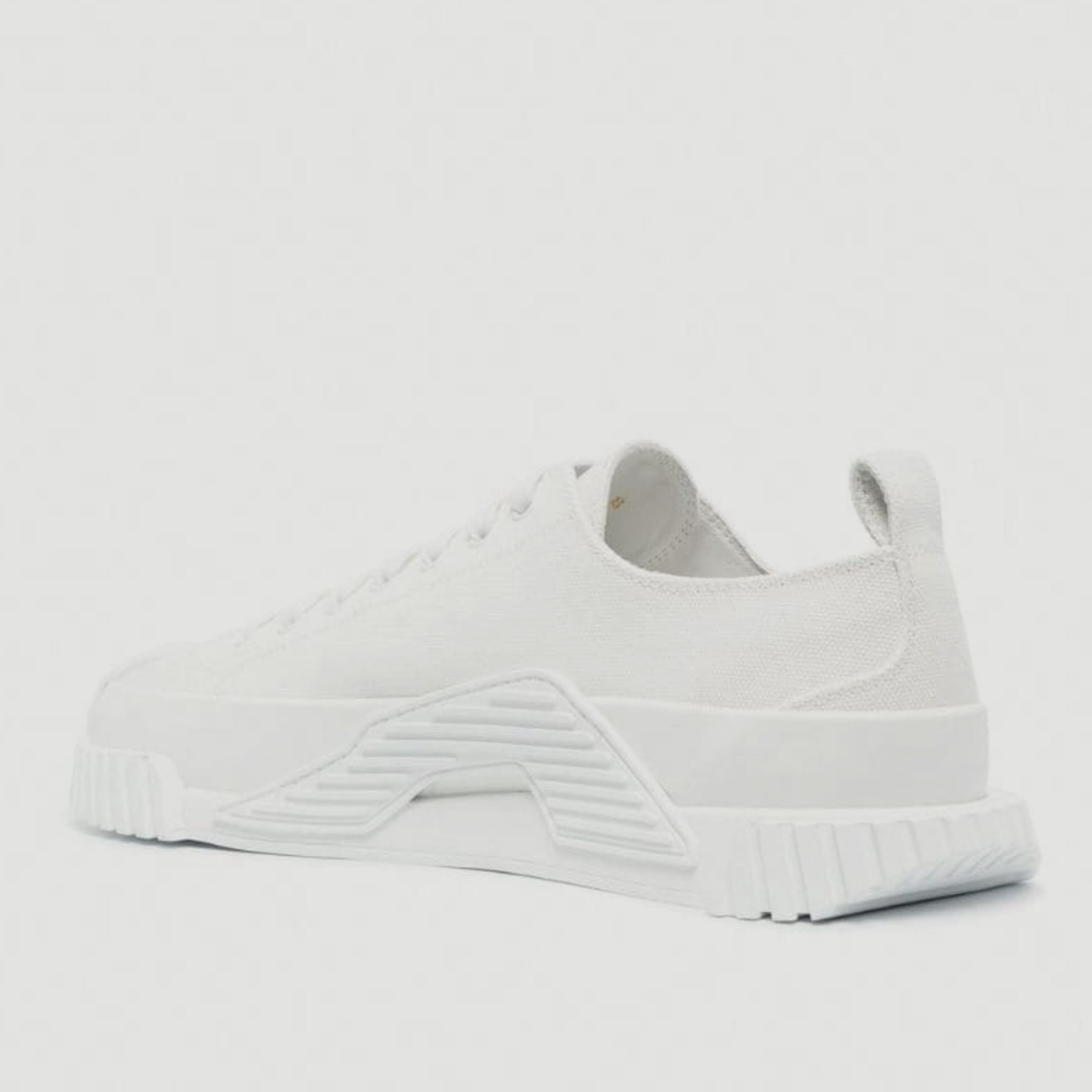 Мъжки кецове Dolce & Gabbana White Logo Graffiti Sneakers heel view