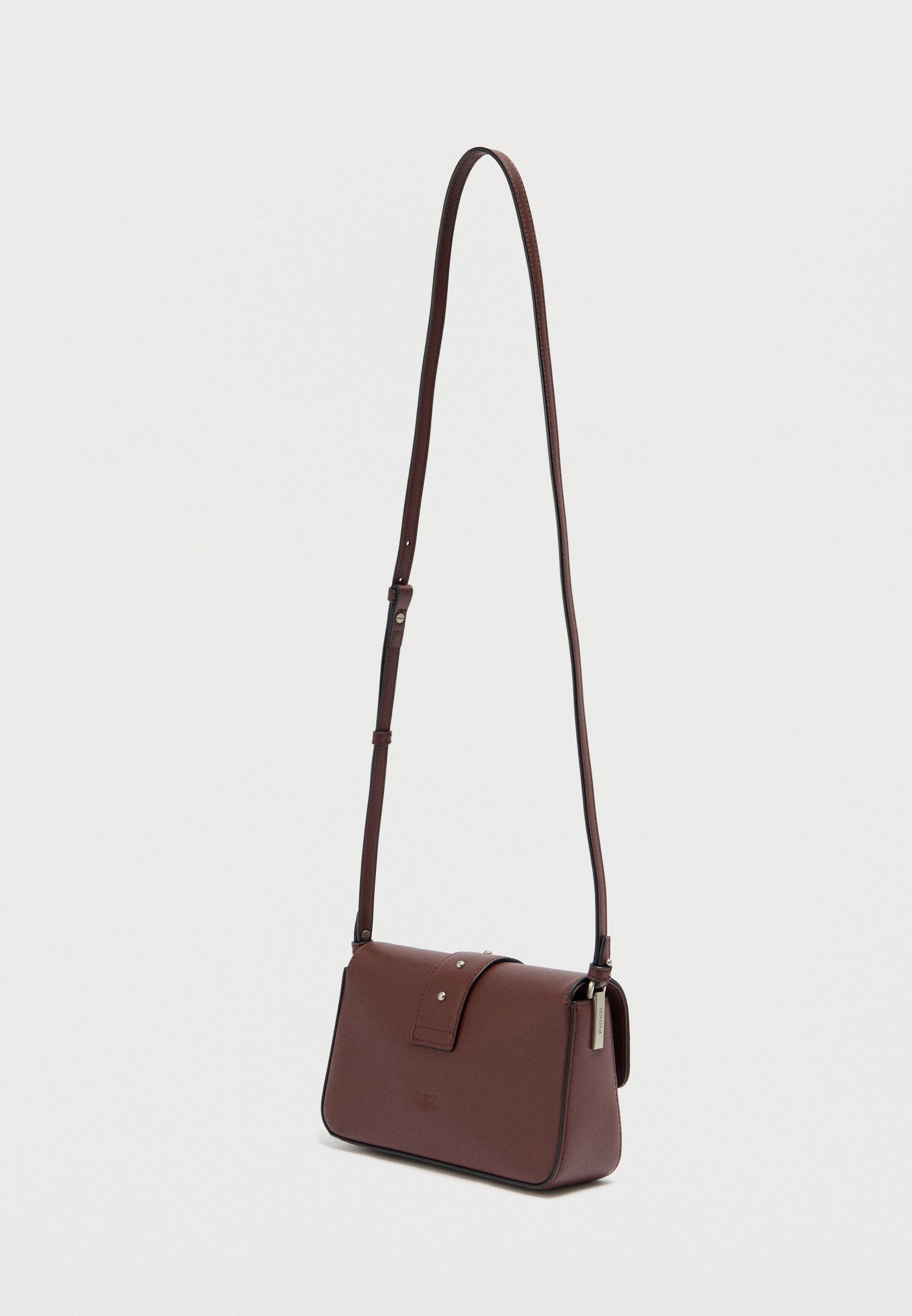 Дамска чанта Women’s shoulder bag Pinko Mini Love 104340 A0QO R49O Dark Brown back view