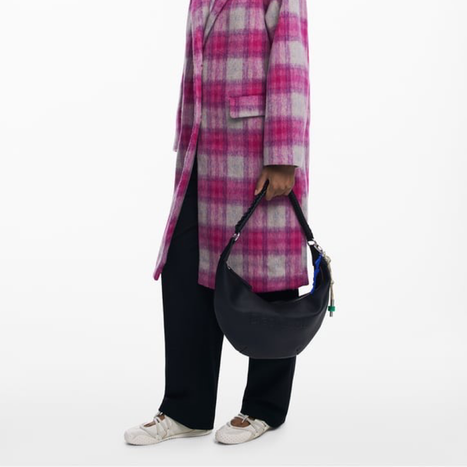 Дамска черна чанта Desigual Women Handbag 25WAXP52 Hand View