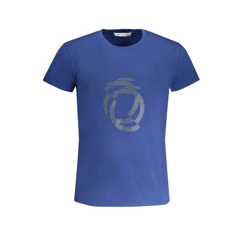Мъжка тениска Men's t-shirt Trussardi
TRU1MTS01 Dark blue front view