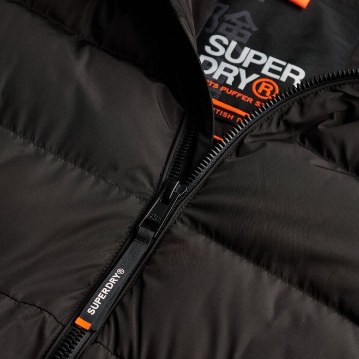 Superdry jachetă pentru bărbați M5011905A 16A – Negru
