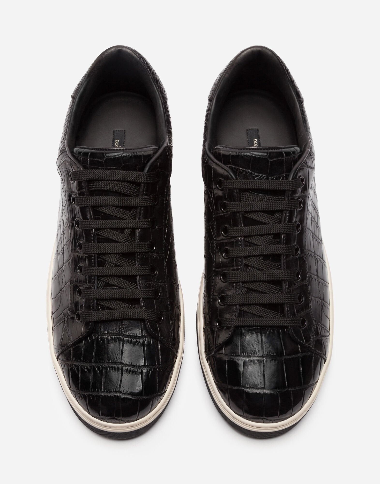 Dolce & Gabbana Roma Croco Women Sneakers