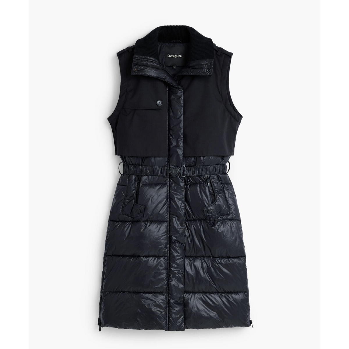 Дамско палто Desigual Women Coat 26WWEW35 2000 Front View
