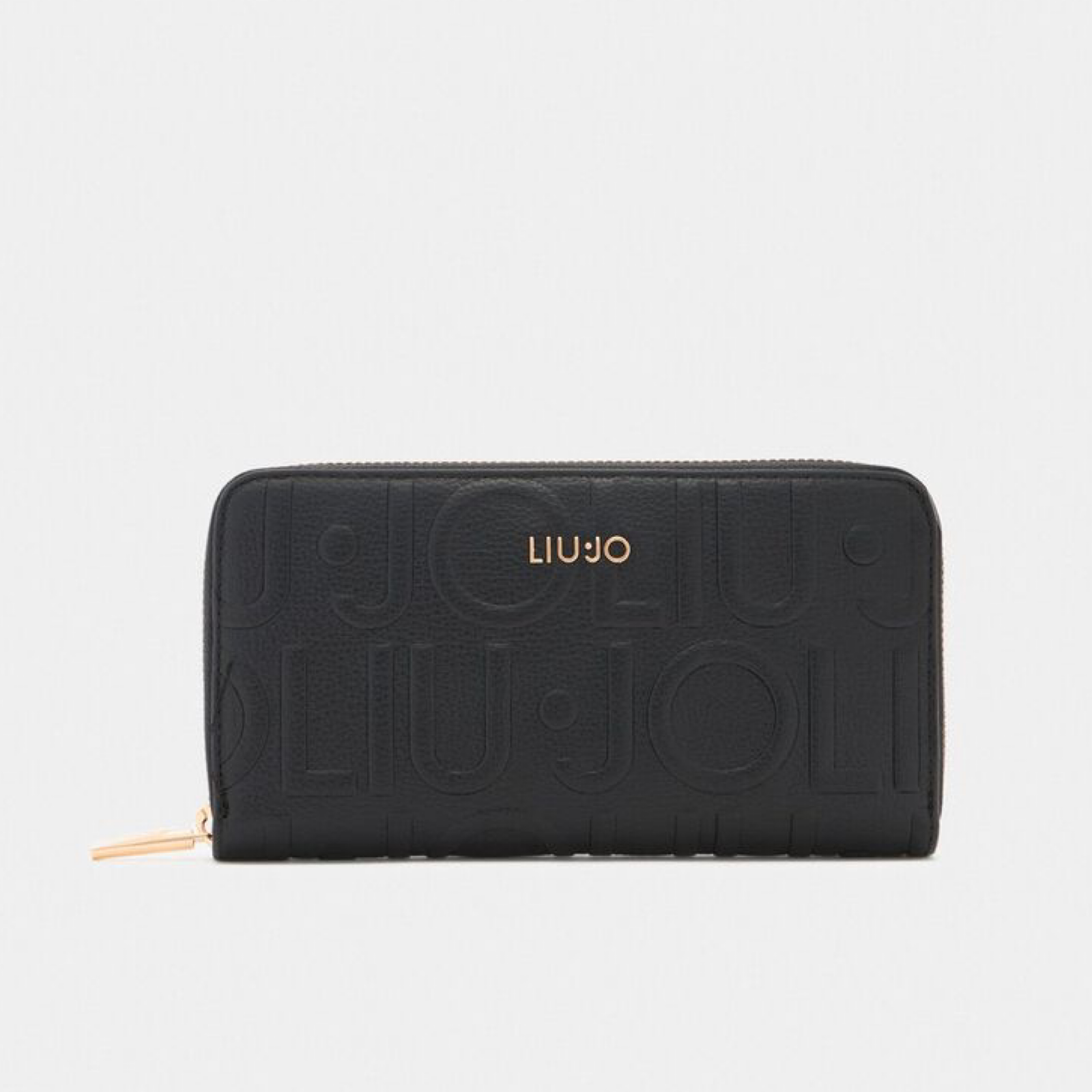 Дамско черно клъч портмоне Liu Jo Wallet AF5170 E1092 Front View
