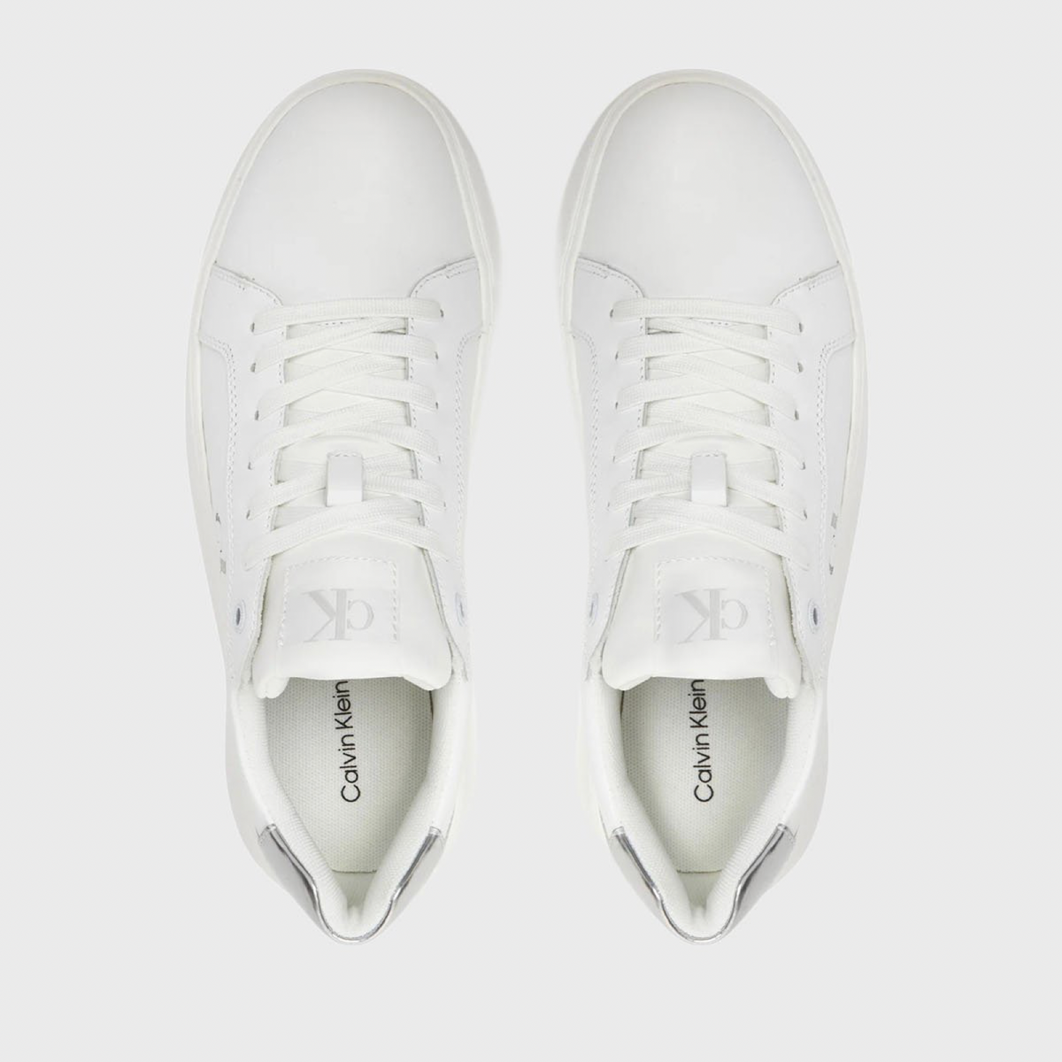 Дамски кецове Calvin Klein Jeans Women Sneakers YW0YW01876 02R Top View