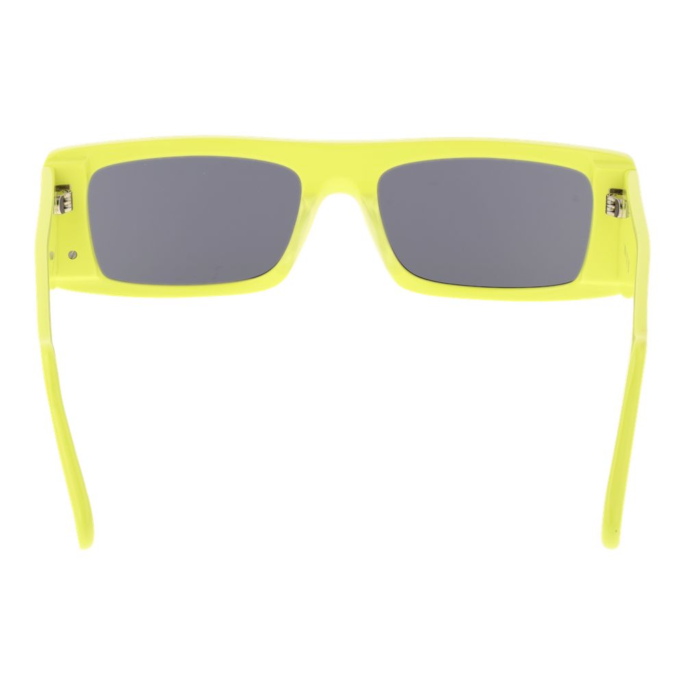 Жълти слънчеви очила GCDS Sunglasses GD0009 93A Back View