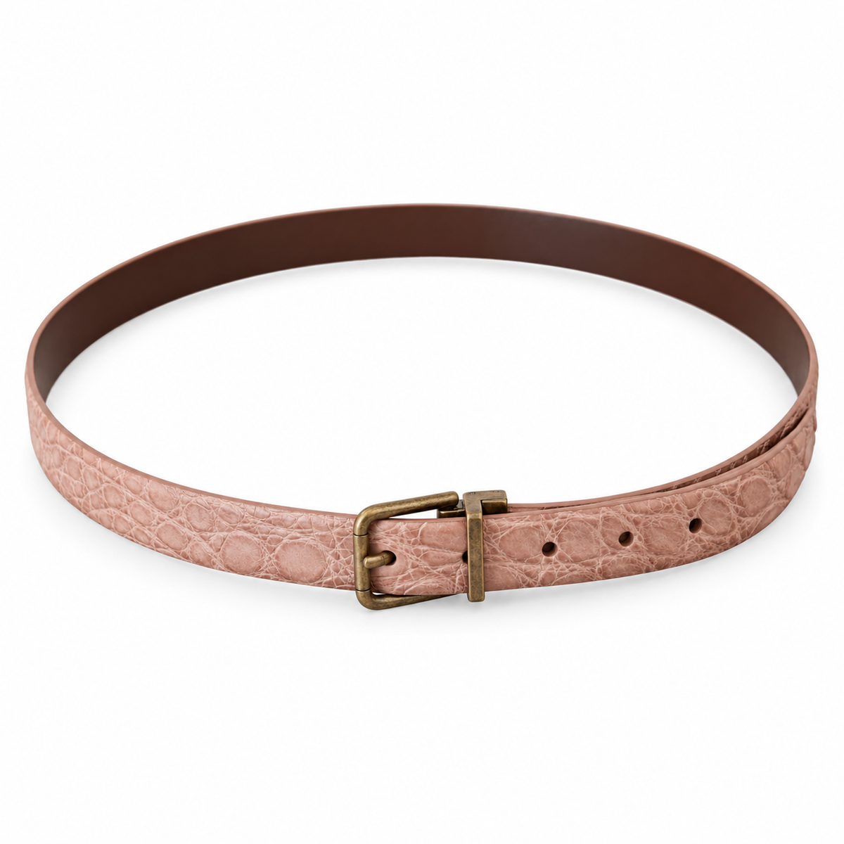 Men's belt Dolce & Gabbana SKU: BC3614 A2E02 80098 full length view