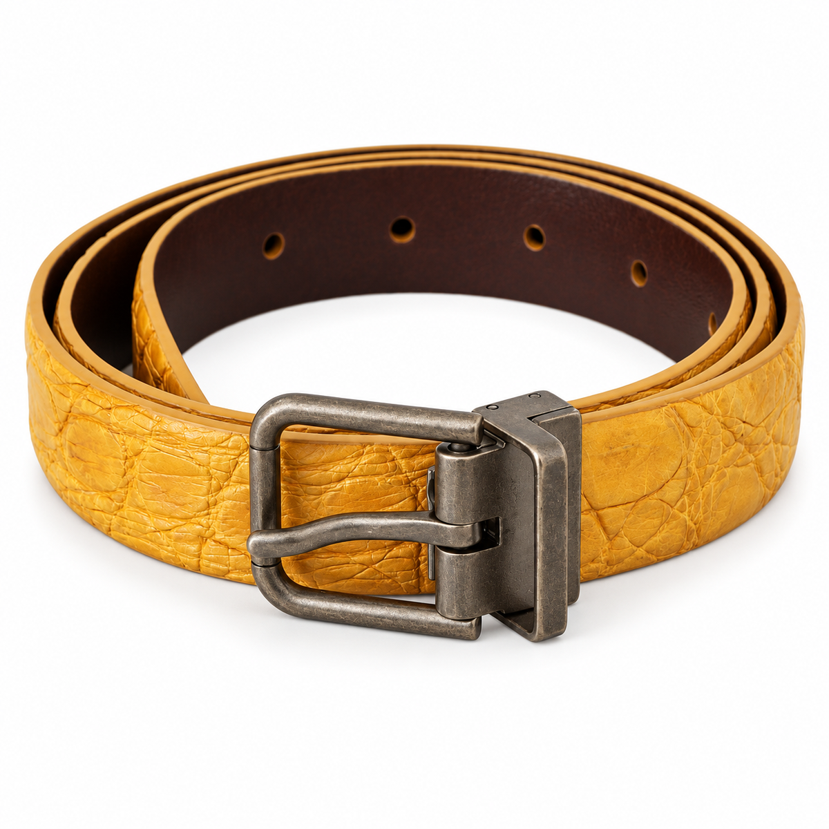 Men's belt Dolce & Gabbana SKU: BC3614 B284S 80220 front view