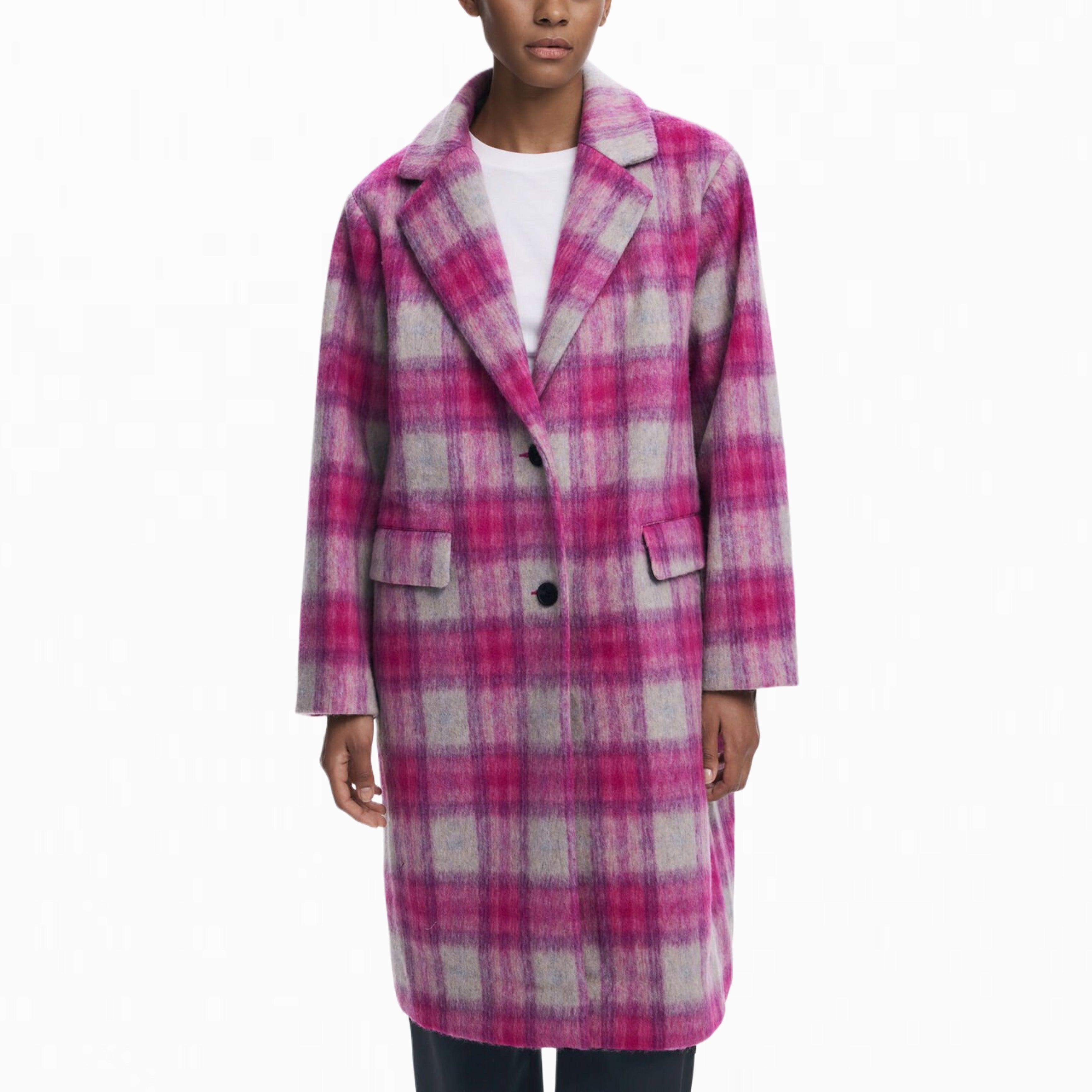 Дамско вълнено палто Women’s wool coat Desigual 25WWEW153033XS