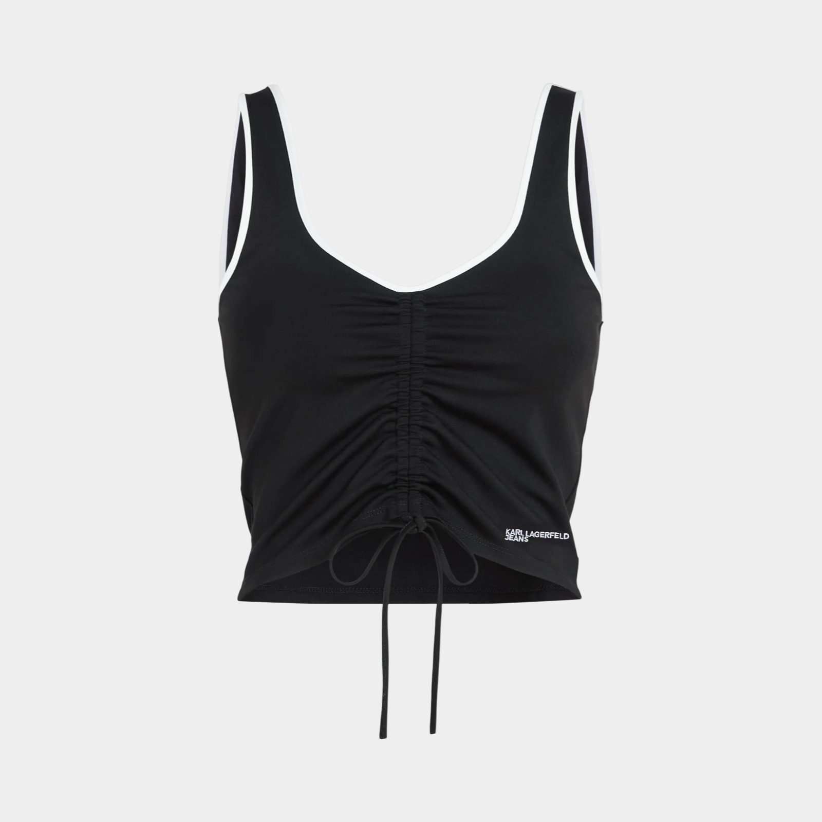 Дамски топ Karl Lagerfeld Jeans Women Crop Top B2W17051 999 Front View
