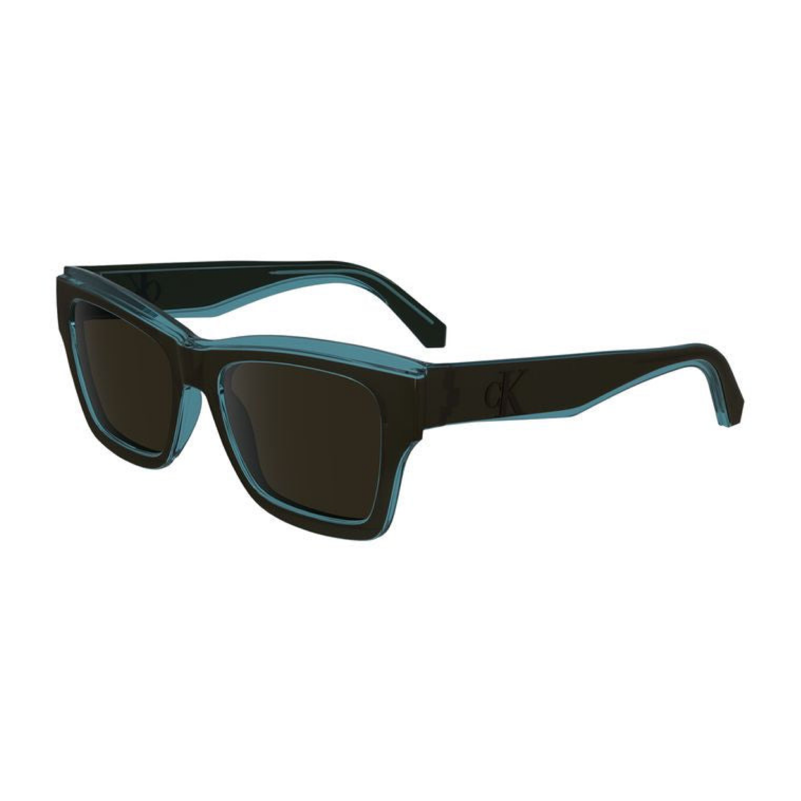 Calvin Klein Brown Bio Based Fabric Sunglasses