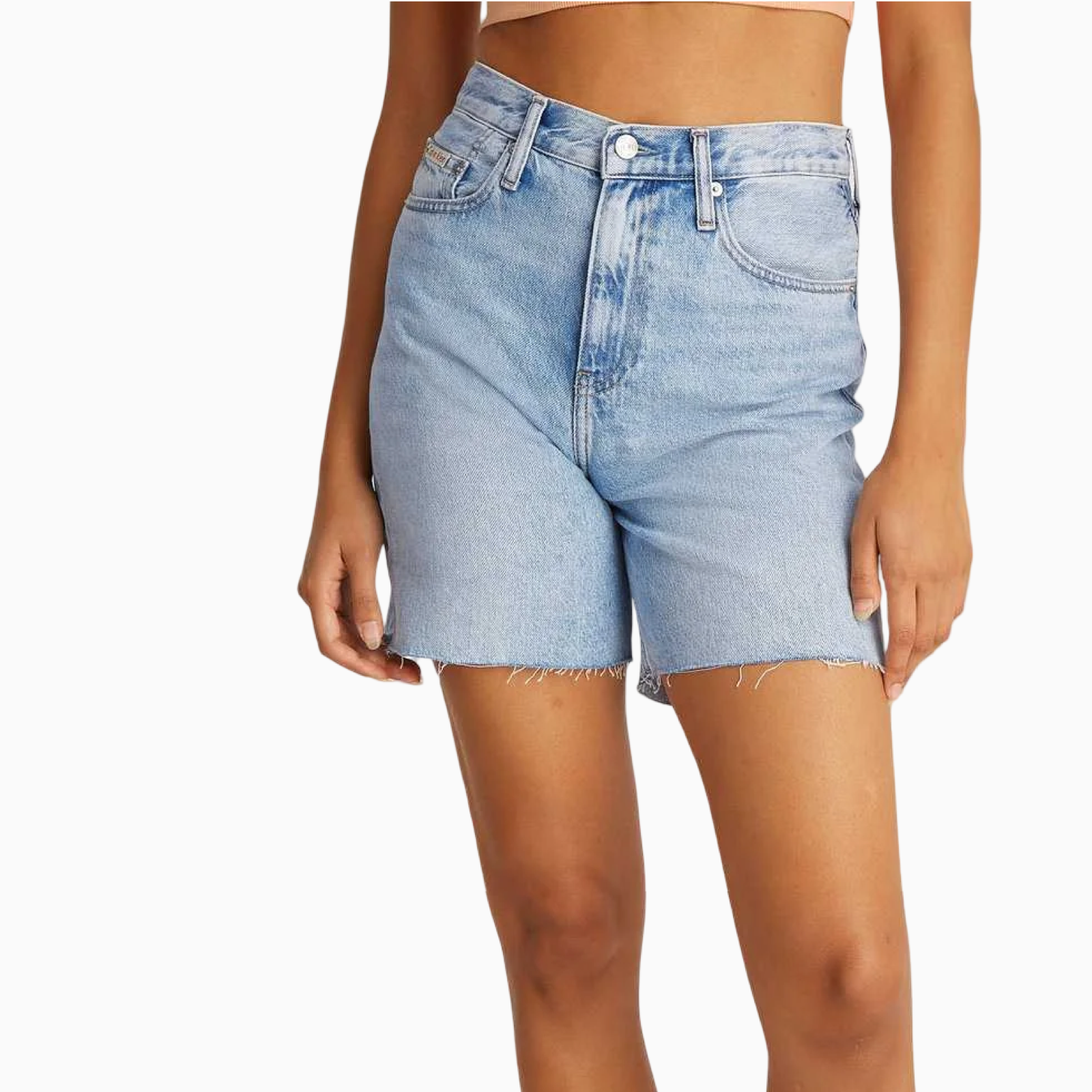 Дамски къси дънки Calvin Klein Jeans 
J20J225155 Front View