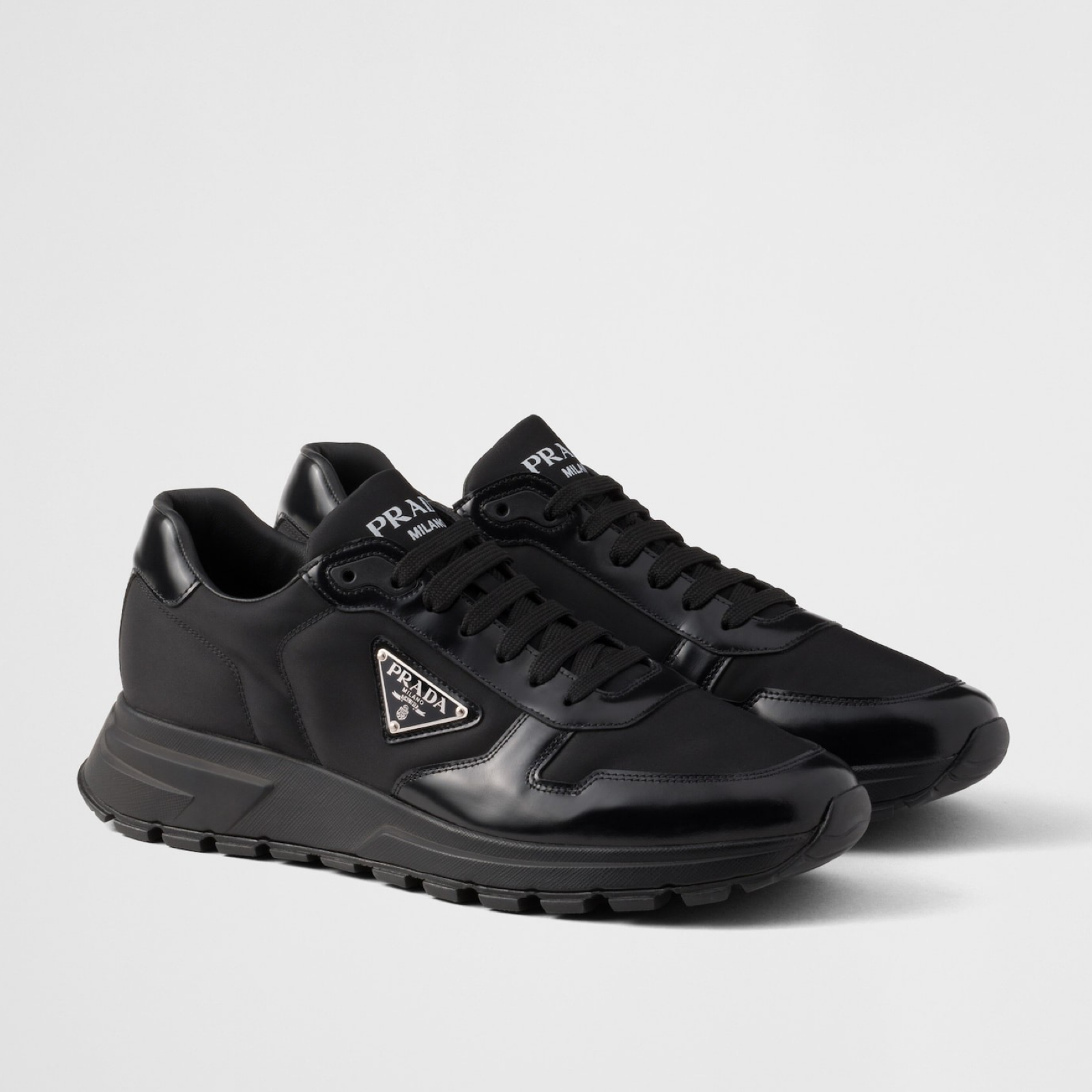 Prada Prax 01 Re-Nylon Men Sneakers 2EE369 3LKI F0002 Lateral View