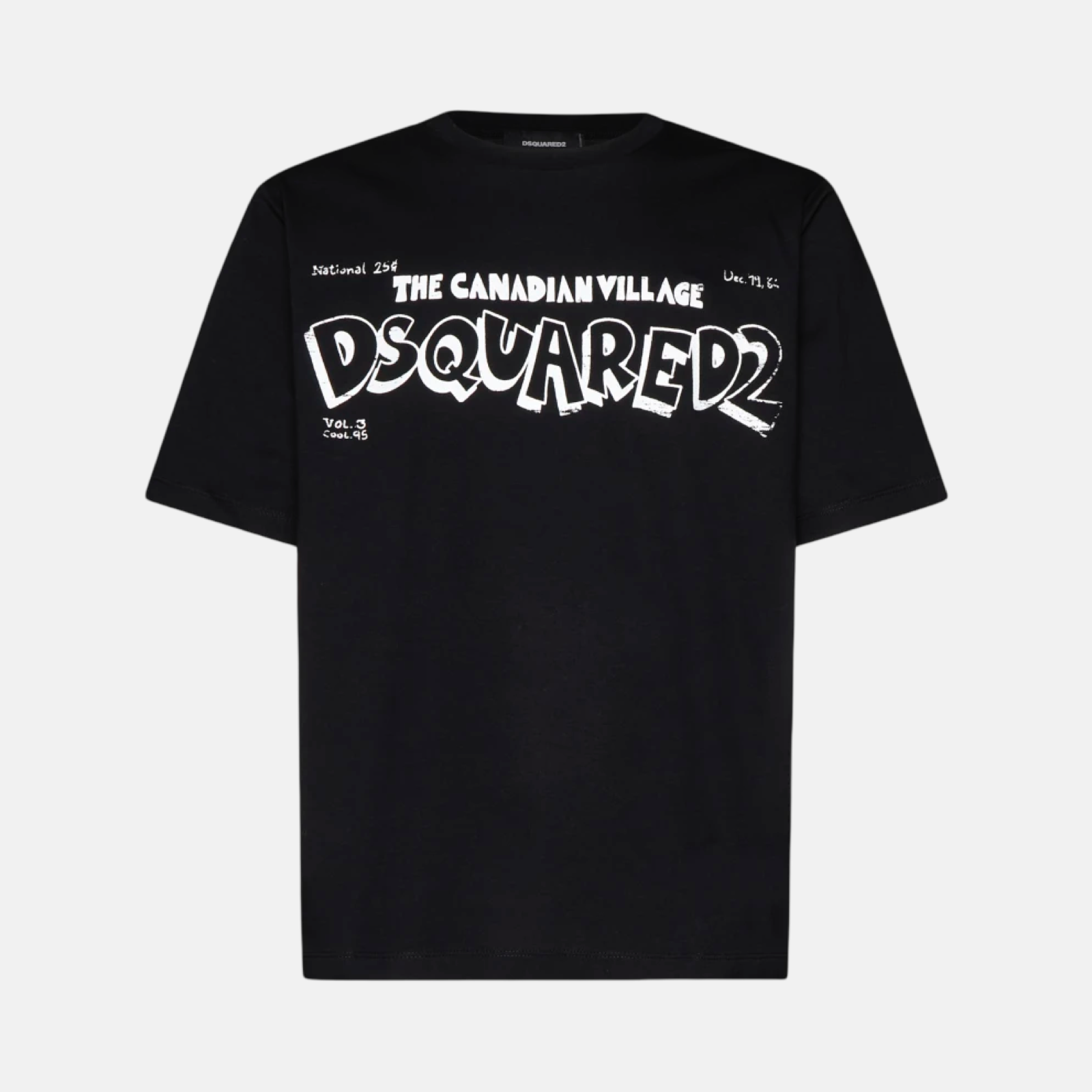 Dsquared² Canadian Village Men T-shirt  Front View