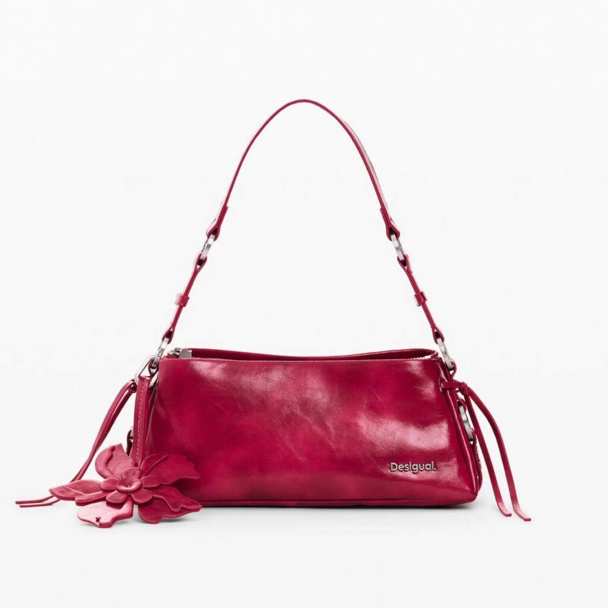 Дамска червена чанта Desigual Women Crossbody Bag 26WAXP65 3026 Front View