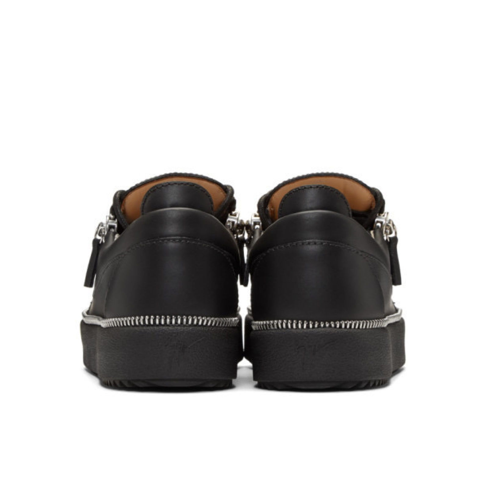 Giuseppe Zanotti Zipper Women Sneakers Heel View