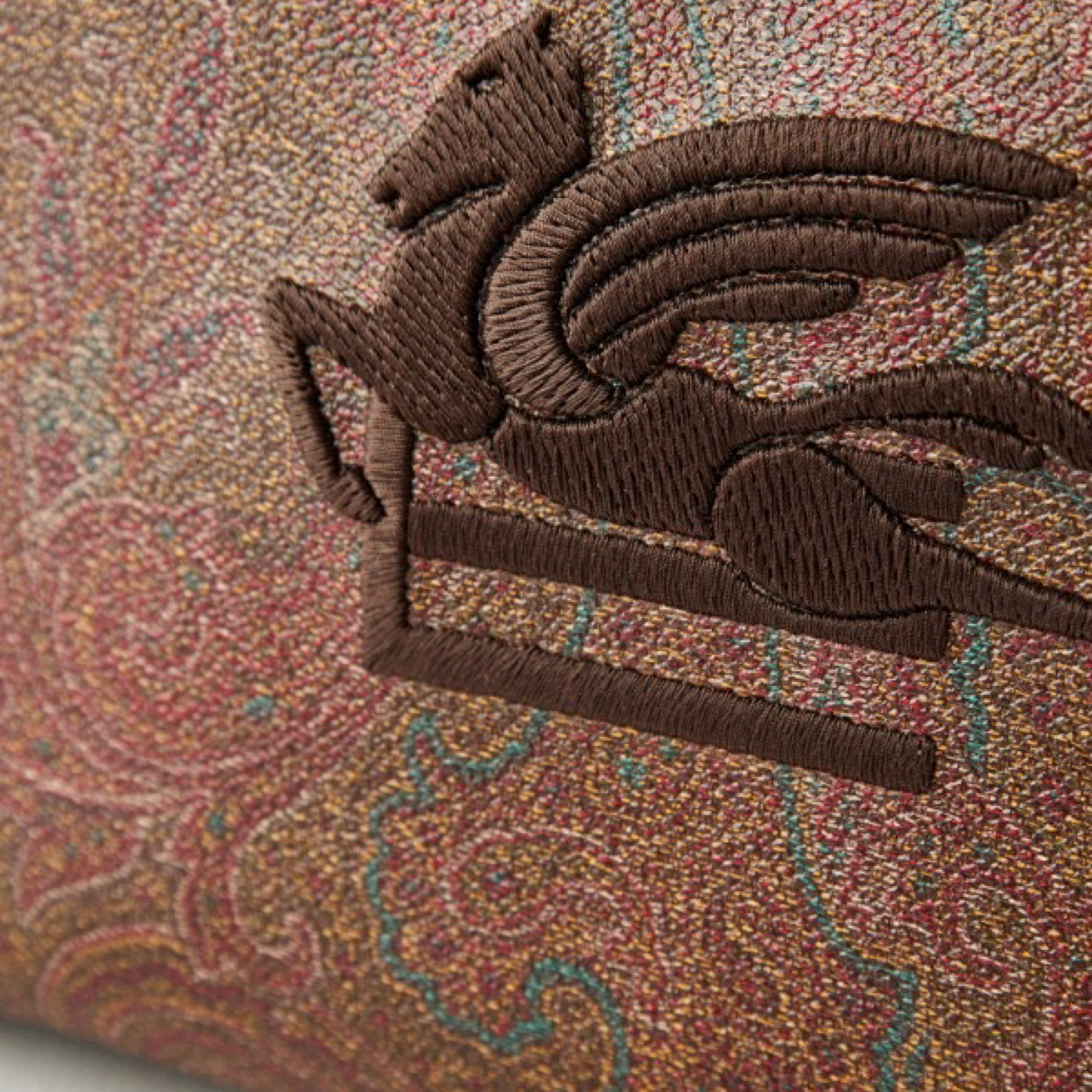 Etro Arnica Pouch With Pegaso Clutch Bag MP2C0011AA012 M0019 Inside View