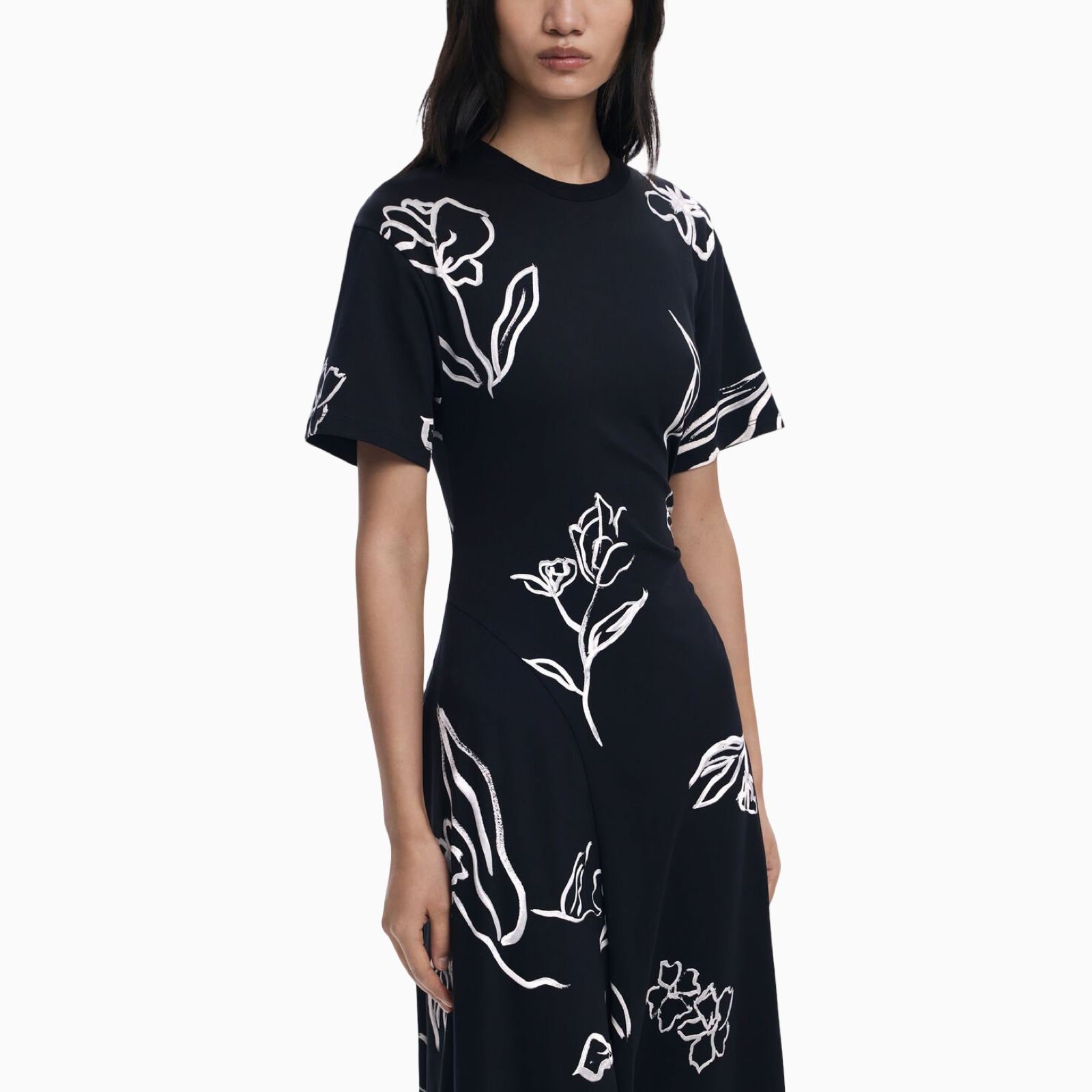Дамска рокля Desigual Dress 25WWVK44 Side View