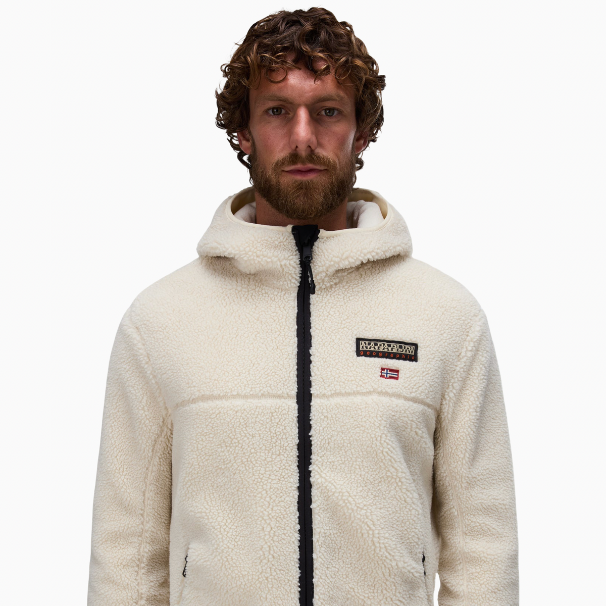 Мъжко худо Napapijri Tynik Men Fleece Hoodie NP0A4IA8N1J Close-Up