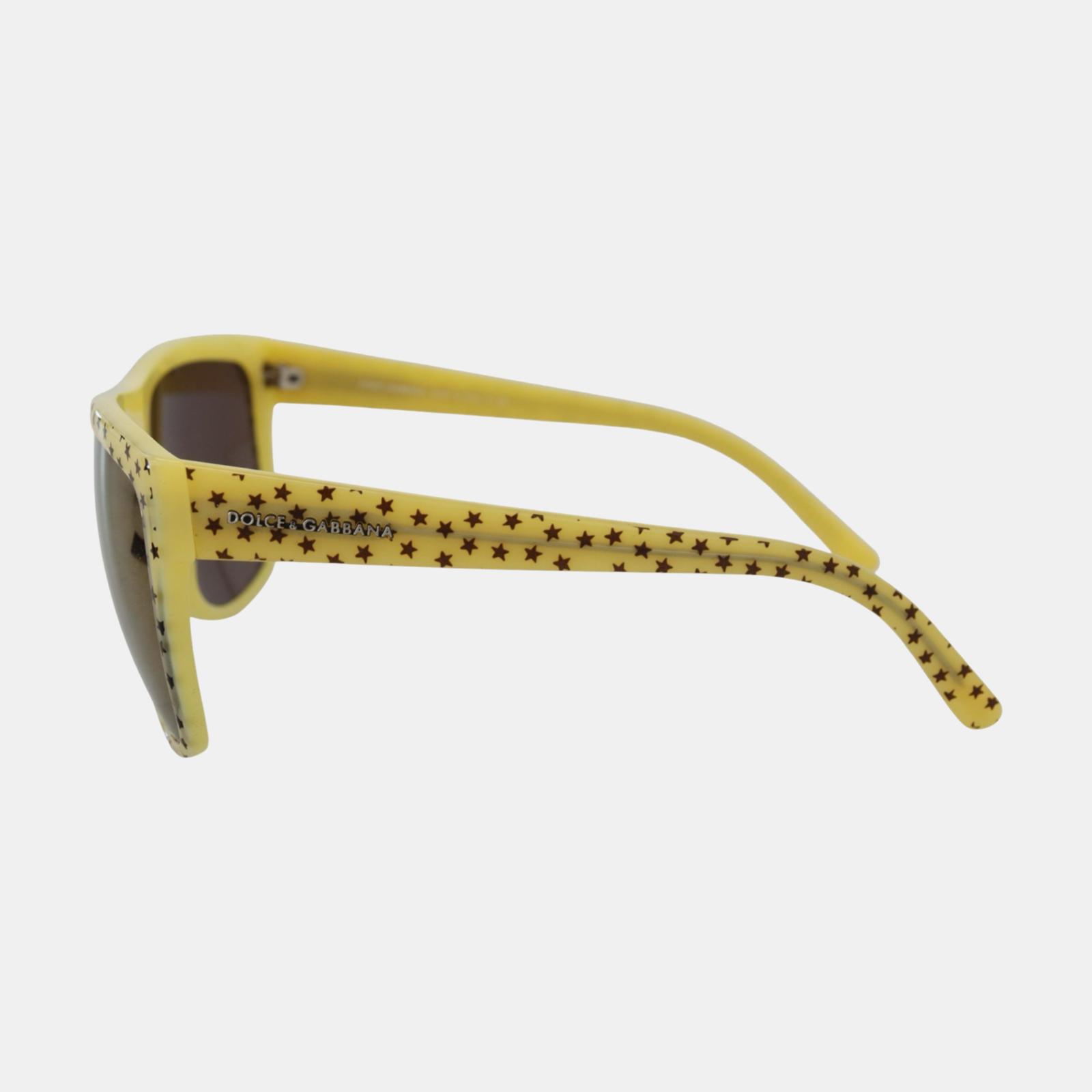 Dolce & Gabbana Stellar Chic Square Sunglasses in Yellow