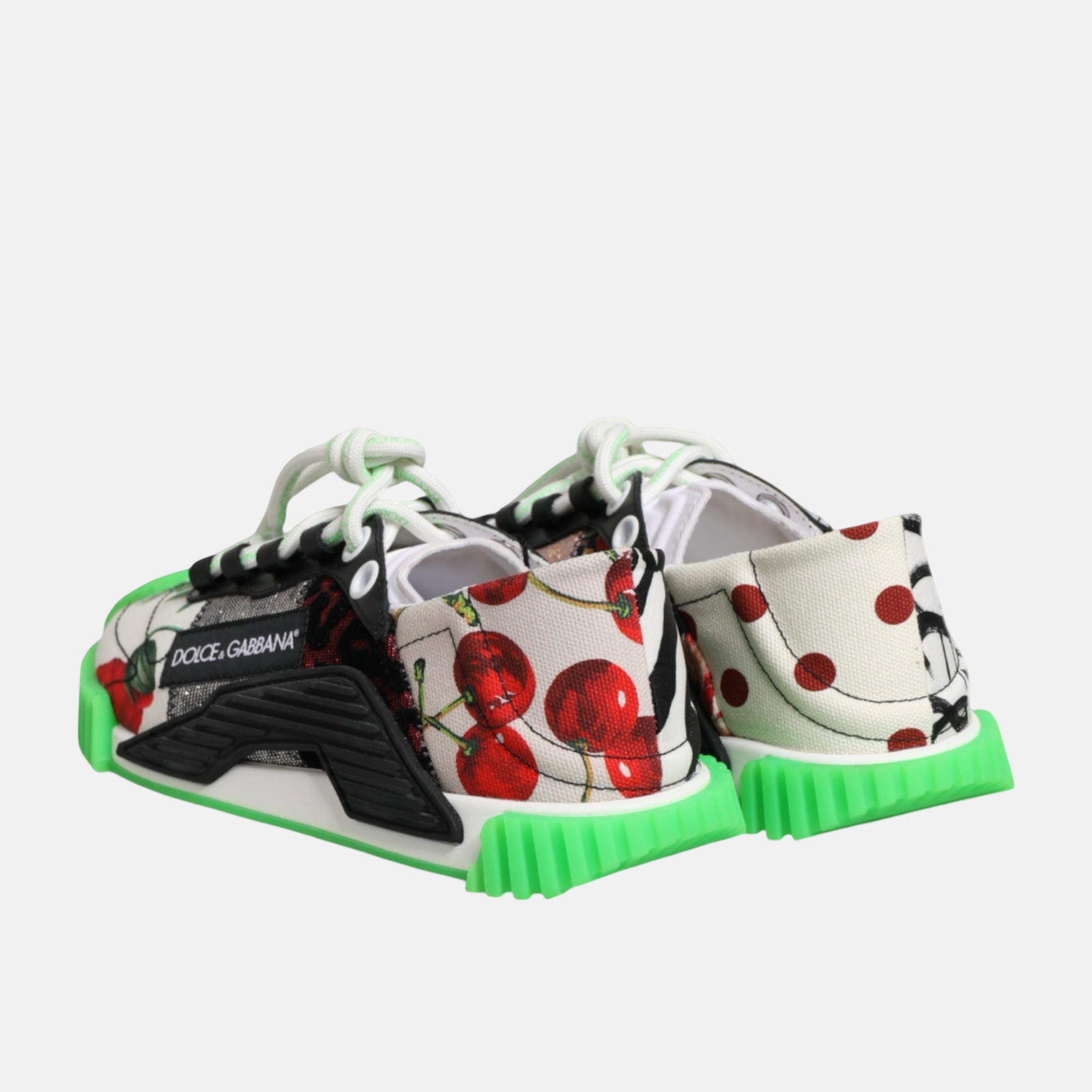 Dolce & Gabbana NS1 DG Logo Cherry Women Sneakers