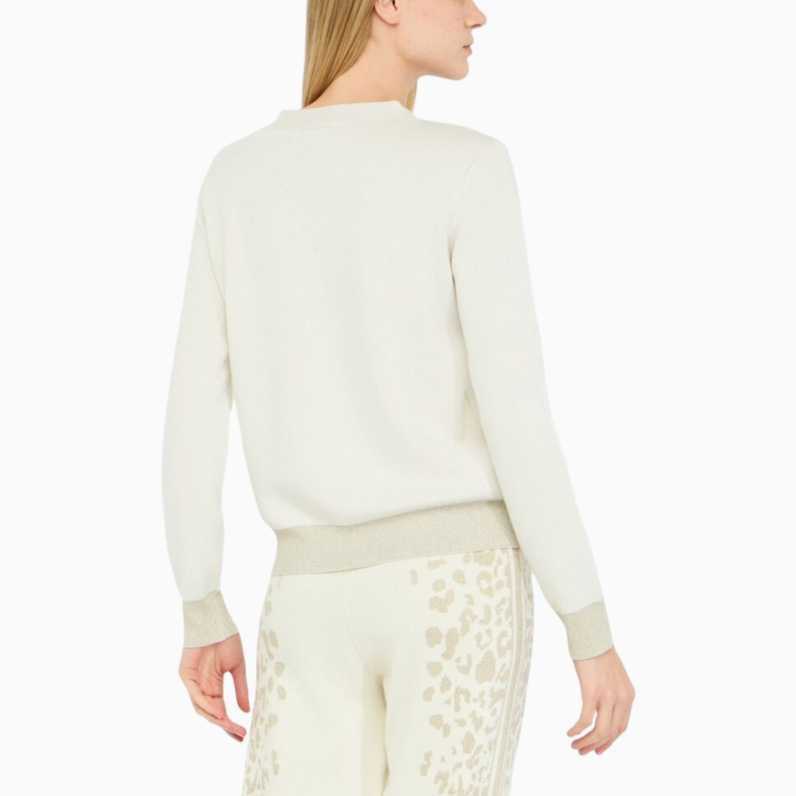Дамски пуловер Liu Jo Better Women Sweater TF5254 MS49I Back View
