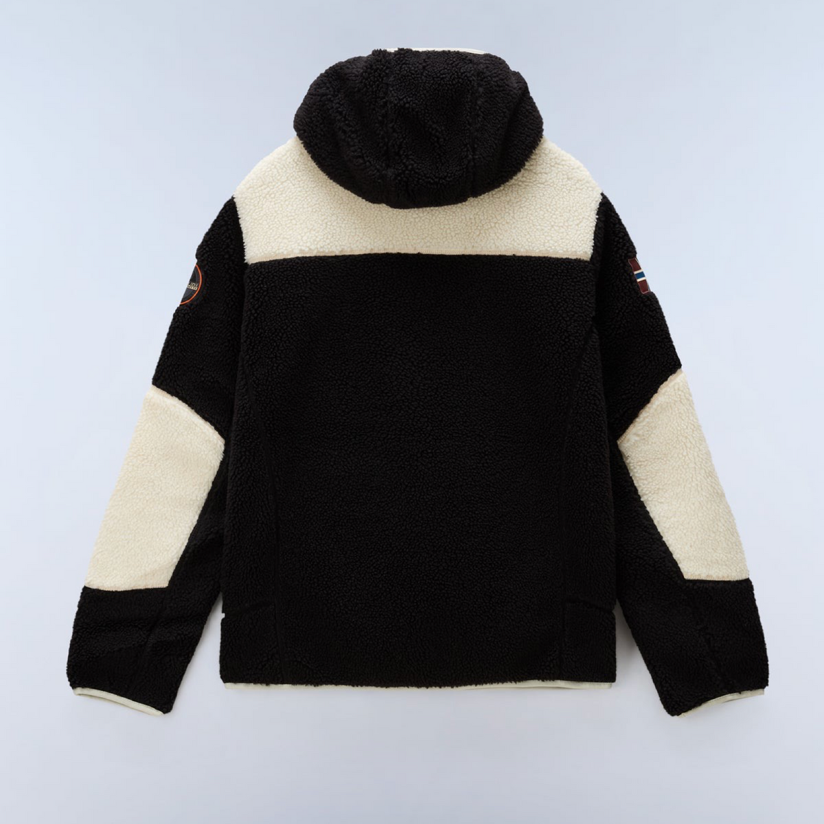 Мъжко худи Napapijri Yupik Men Fleece Hoodie NP0A8AZX MCB Back View
