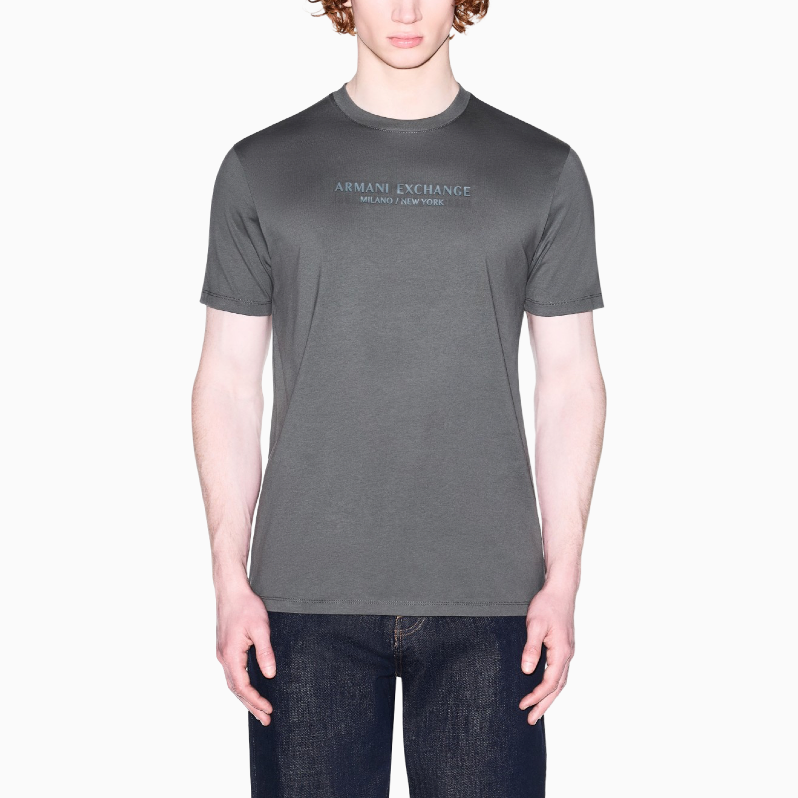 Мъжка тениска Armani Exchange Men T-shirt XM001280 AF10361 M8317 Front View