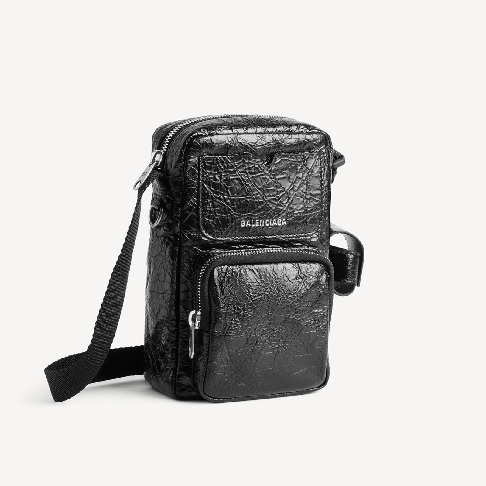 Balenciaga Superbusy Vertical Crossbody Bag 867381210C81000 Side View