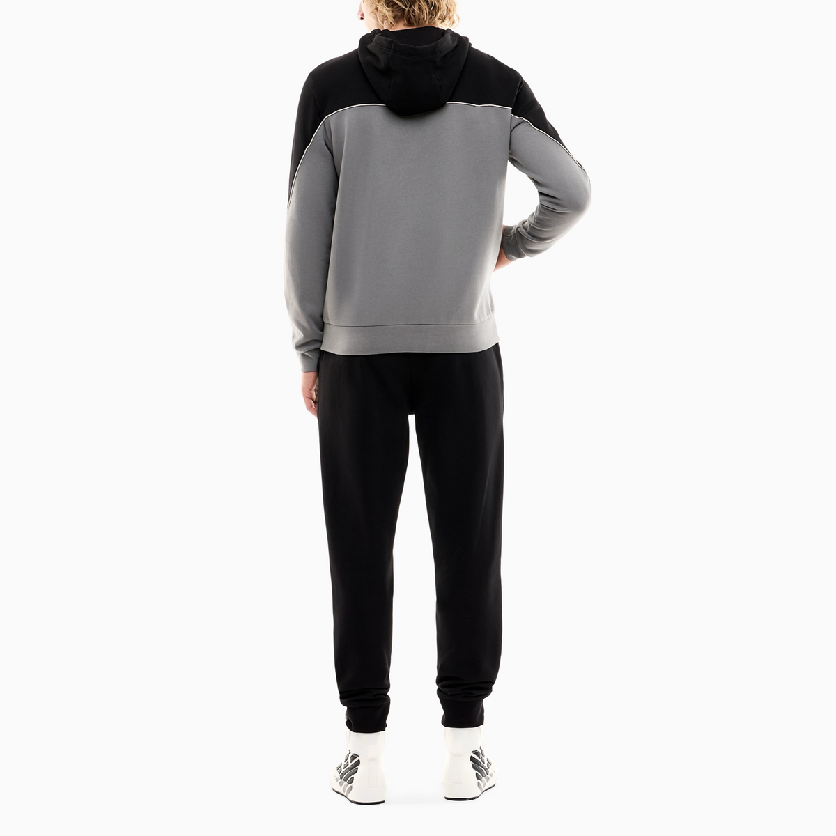 Мъжки екип EA7 Emporio Armani Men Tracksuit 7M002411 AF10377 U8085 Back View