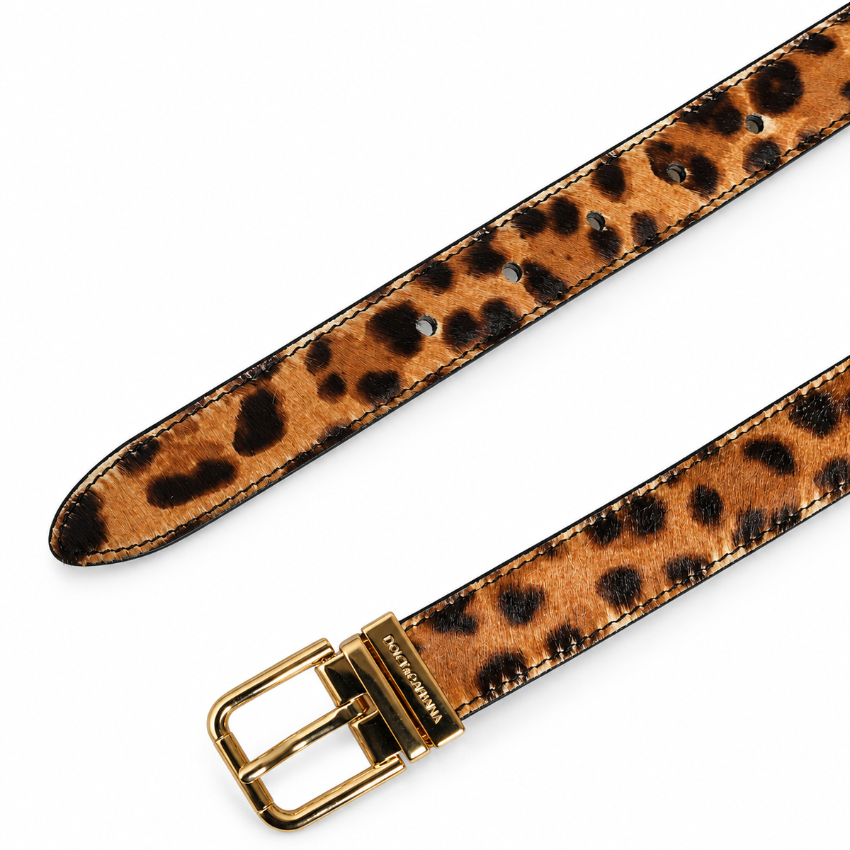 Dolce & Gabbana Calf Hair Belt