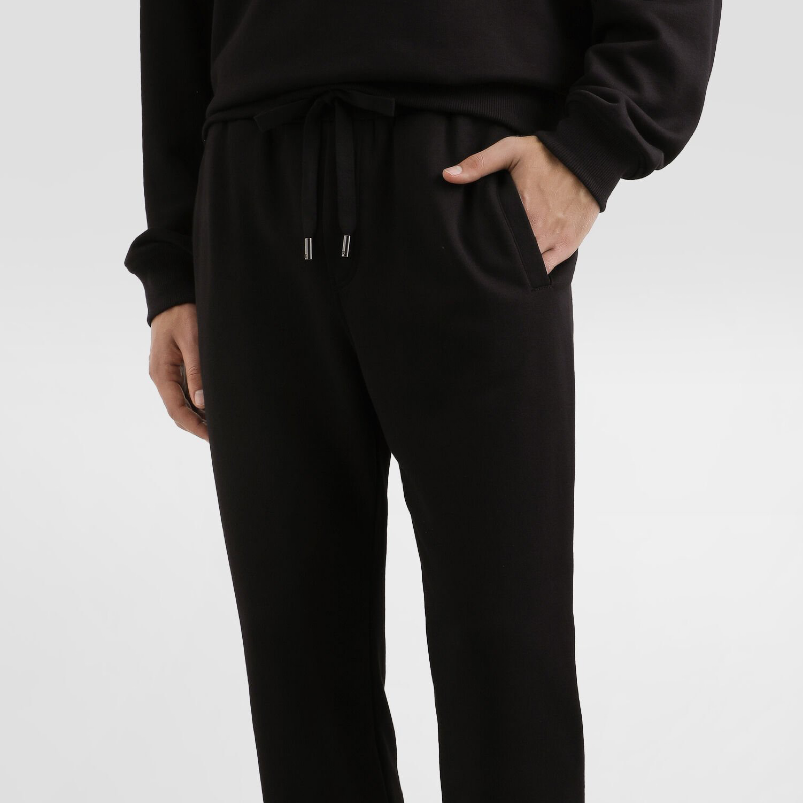 Dolce & Gabbana Knit Trousers With Patch GVS2HZG7PZGN0000 Front View