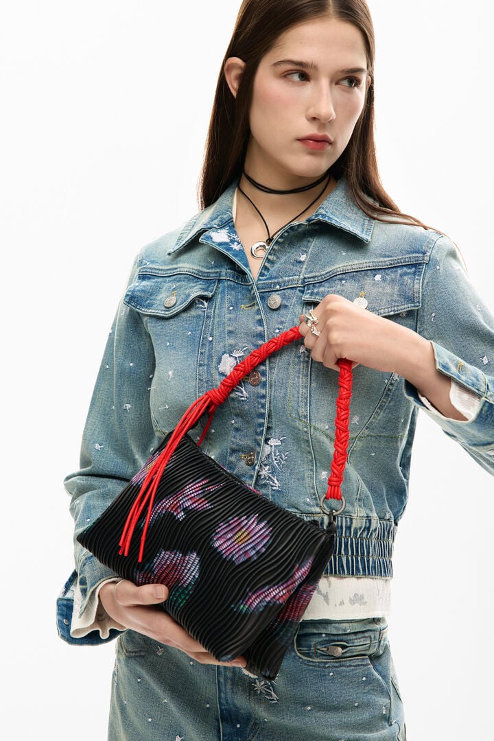Desigual Black Polyethylene Handbag