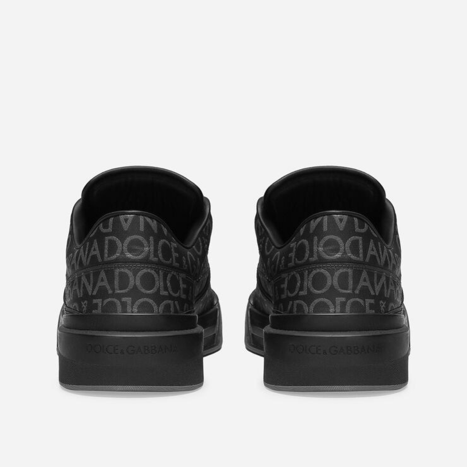 Dolce & Gabbana New Roma Men Sneakers Heel View