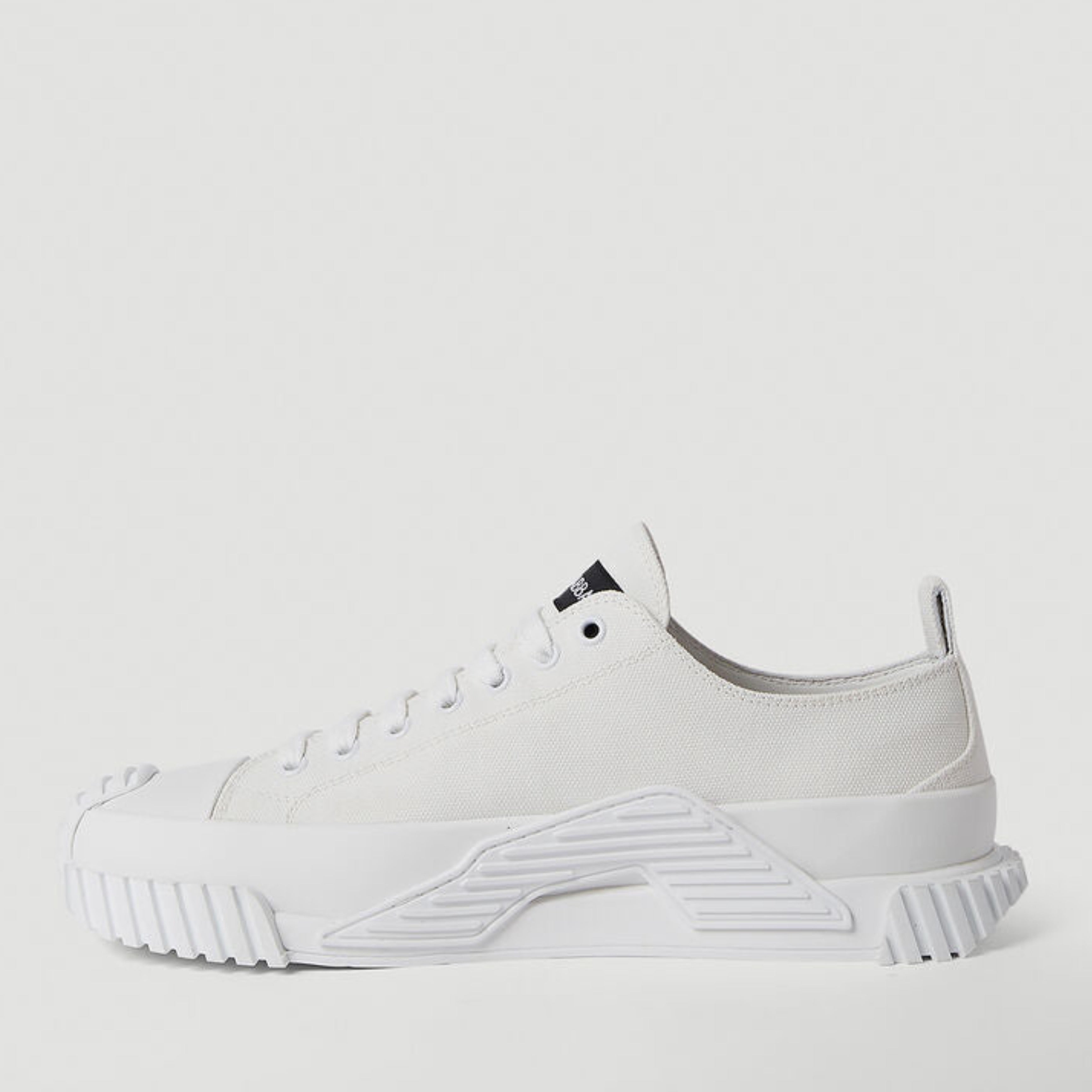 Мъжки кецове Dolce & Gabbana White Logo Graffiti Sneakers medial view