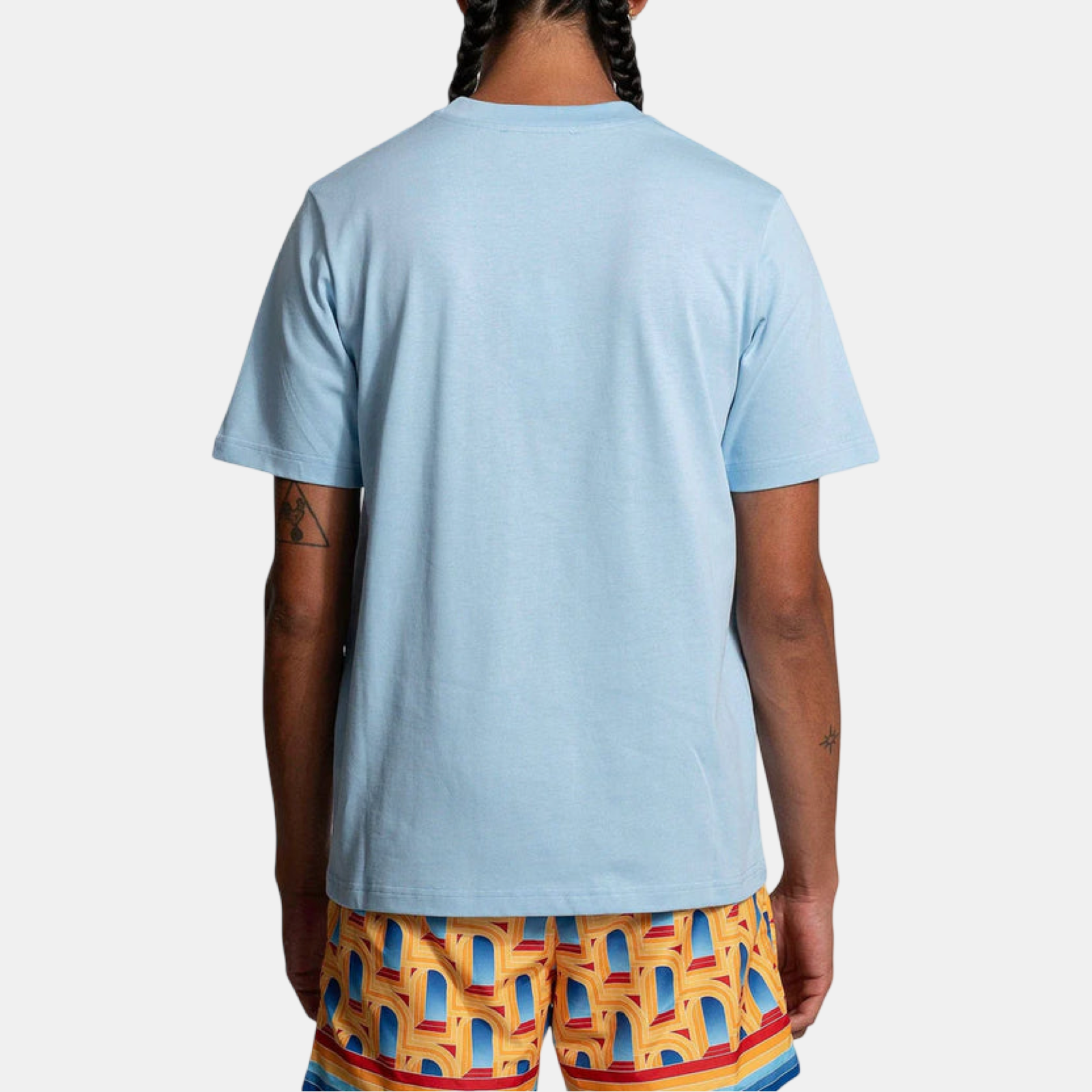 Casablanca Tennis Club Icon Men T-Shirt Back View