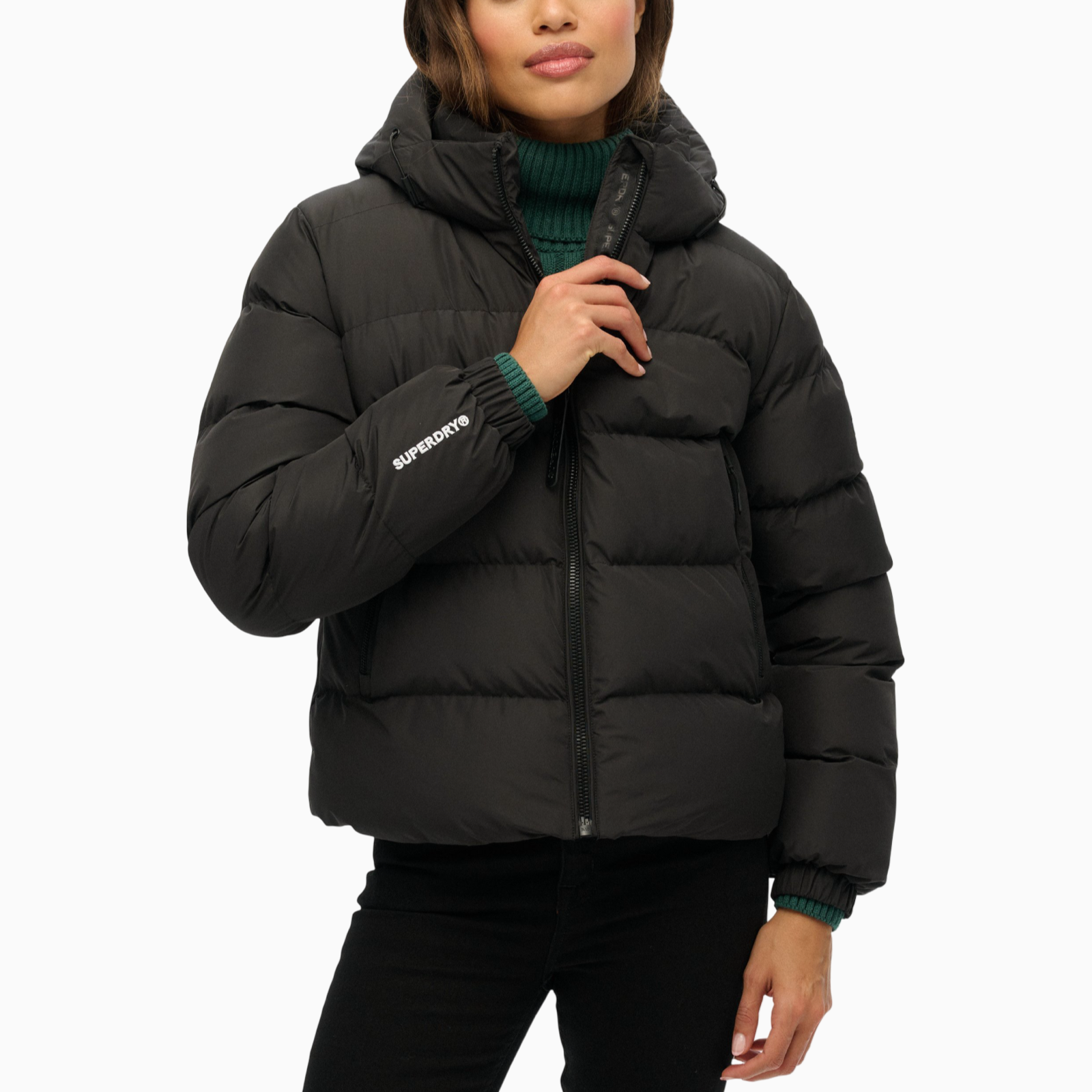 Дамско зимно яке Superdry Women Jacket W5011996A Front View