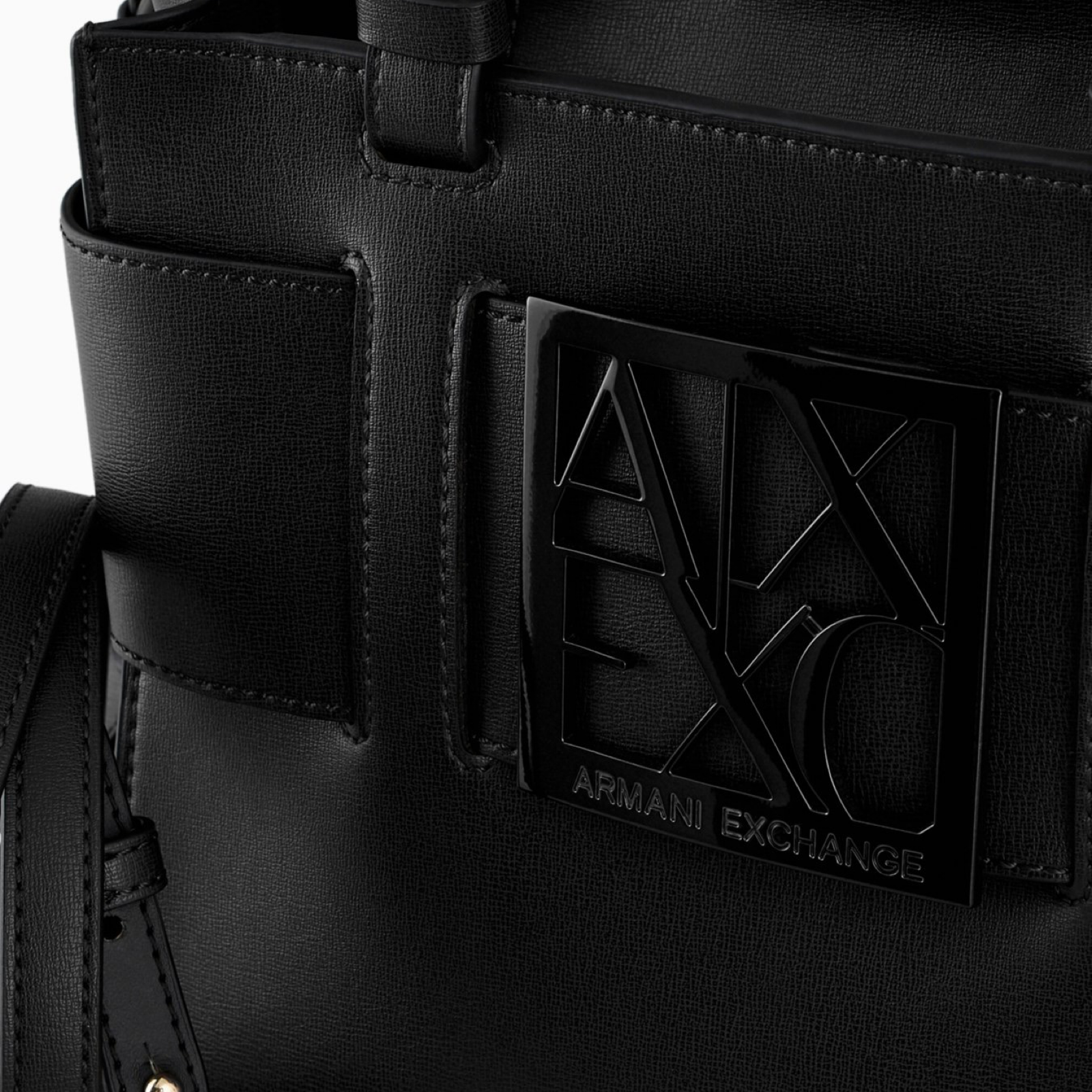 Дамска черна чанта Armani Exchange 942689 0A874 Close-Up