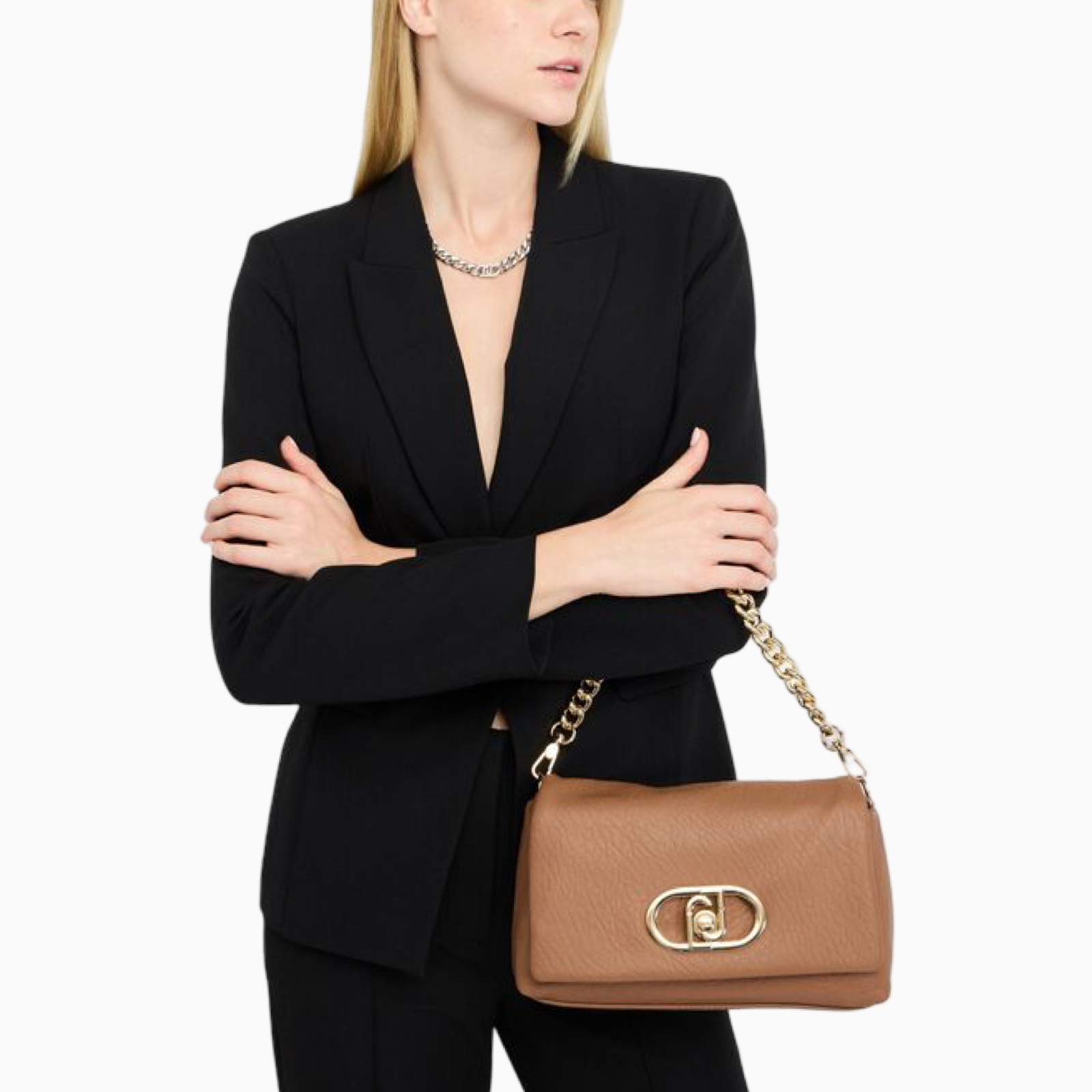 Дамска кафява чанта Liu Jo Women Shoulder Bag AF5138 E0161 Model View