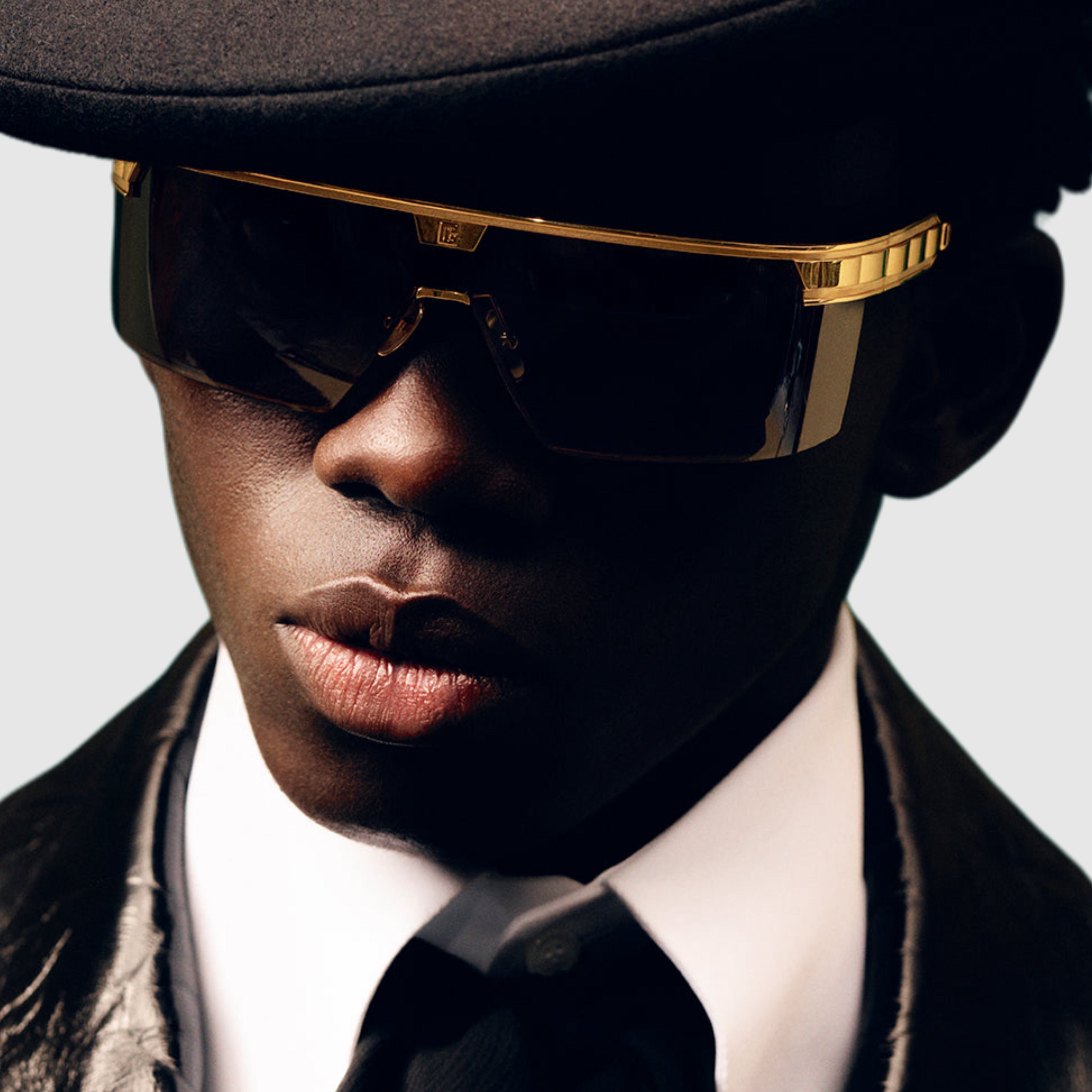 Balmain Unisex Titanium Sunglasses