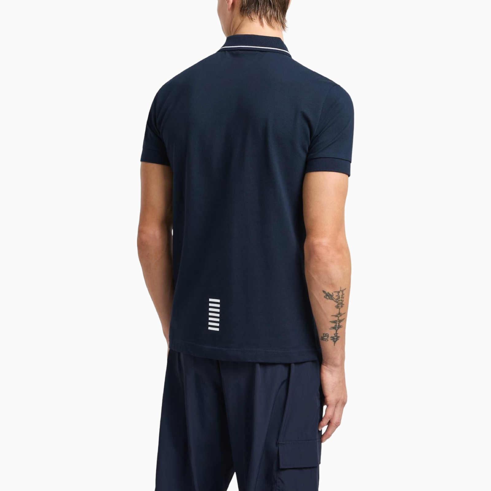 Мъжка поло тениска EA7 Emporio Armani Men’s polo t-shirt 8NPF16 PJVUZ 1562 Back view 