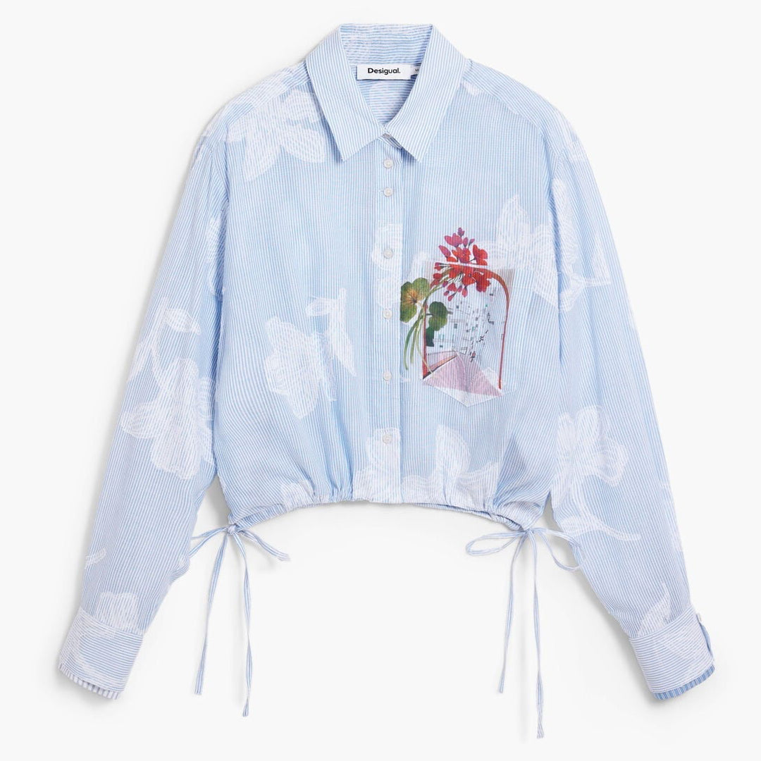 Дамска риза Desigual women’s shirt 26SWCW28 5029 Top view 