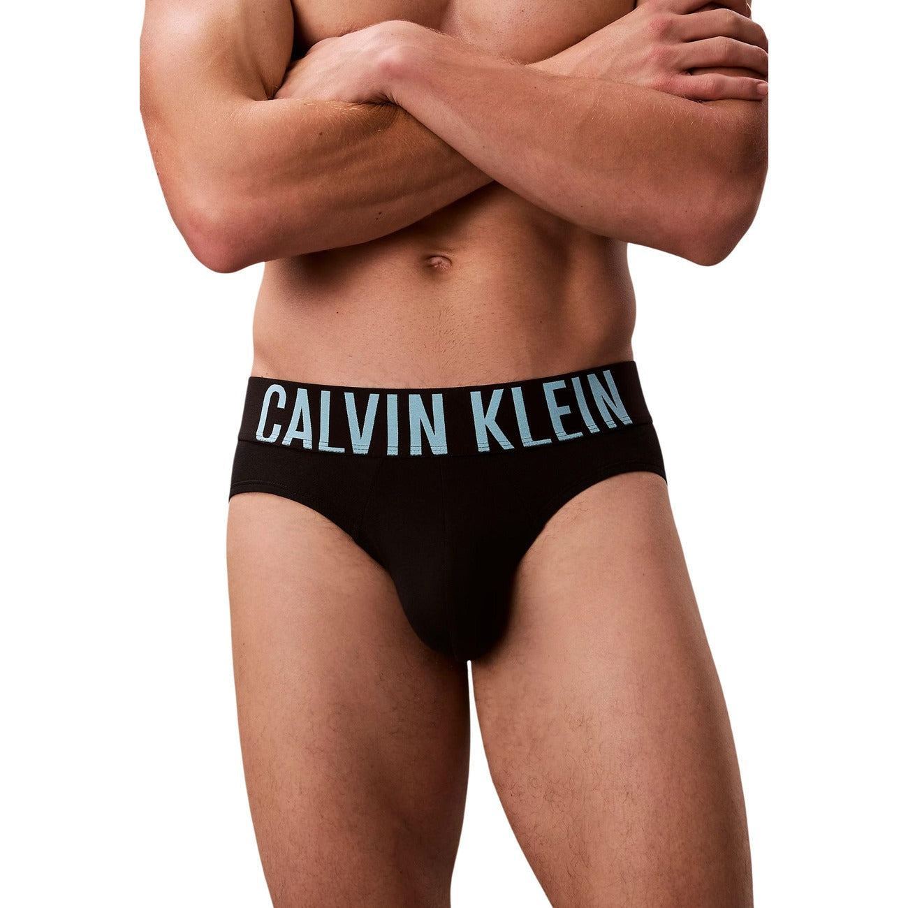 Мъжки слипове Men’s briefs Calvin Klein
000NB3607A 54L Black front view