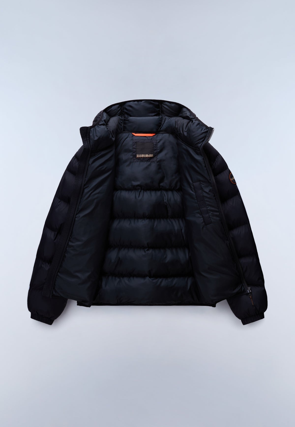 Men’s hooded puffer jacket Napapijri Molveno
NP0A88V2A 941 Black inside view